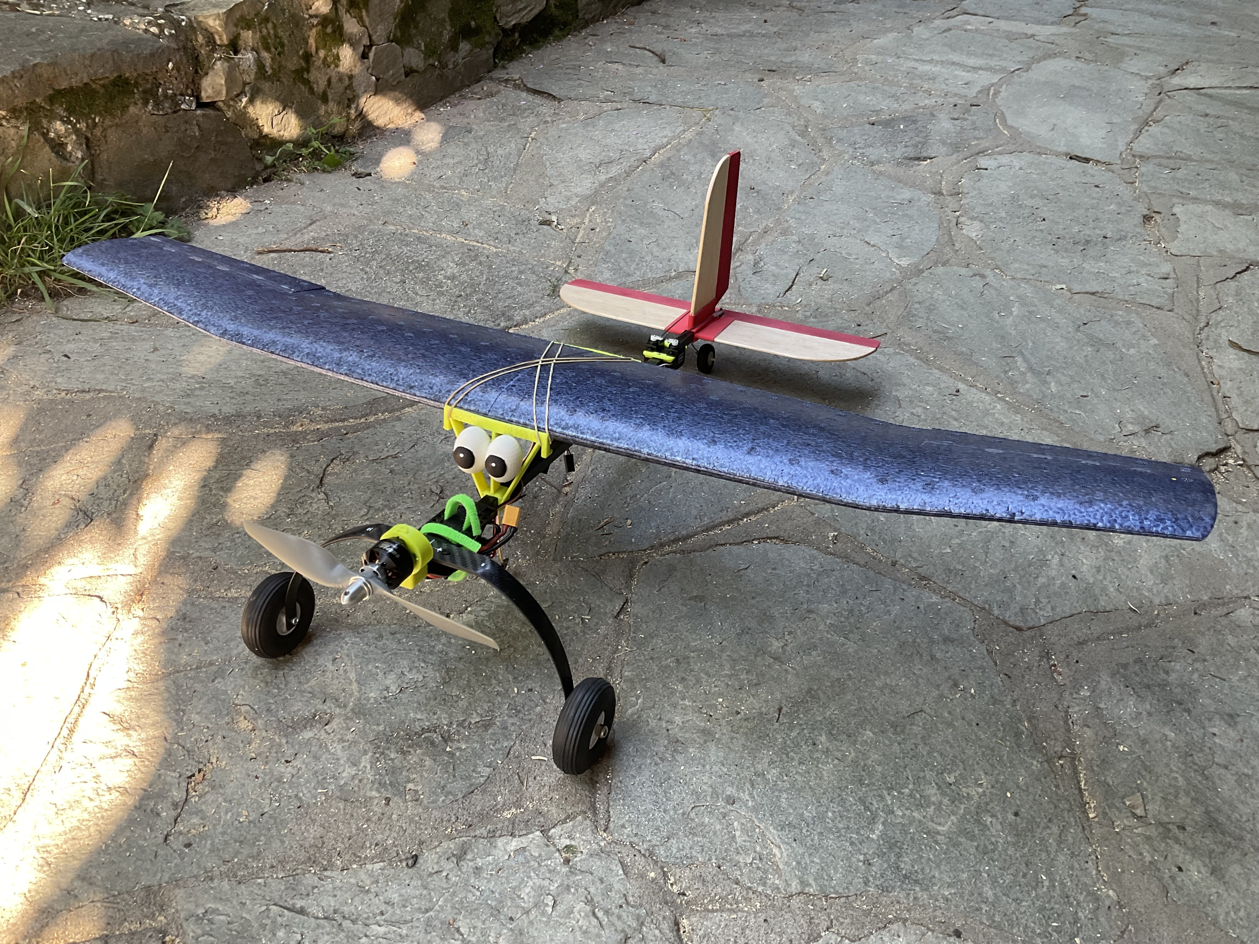 Lidl V1 stick plane parts