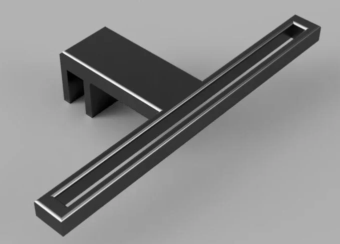 Wide filament guide