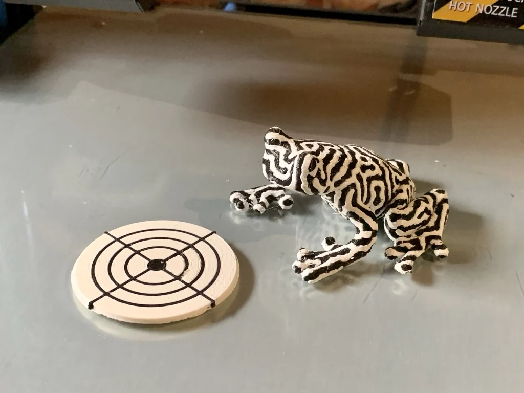 Cible de calibration 2 extrudeurs