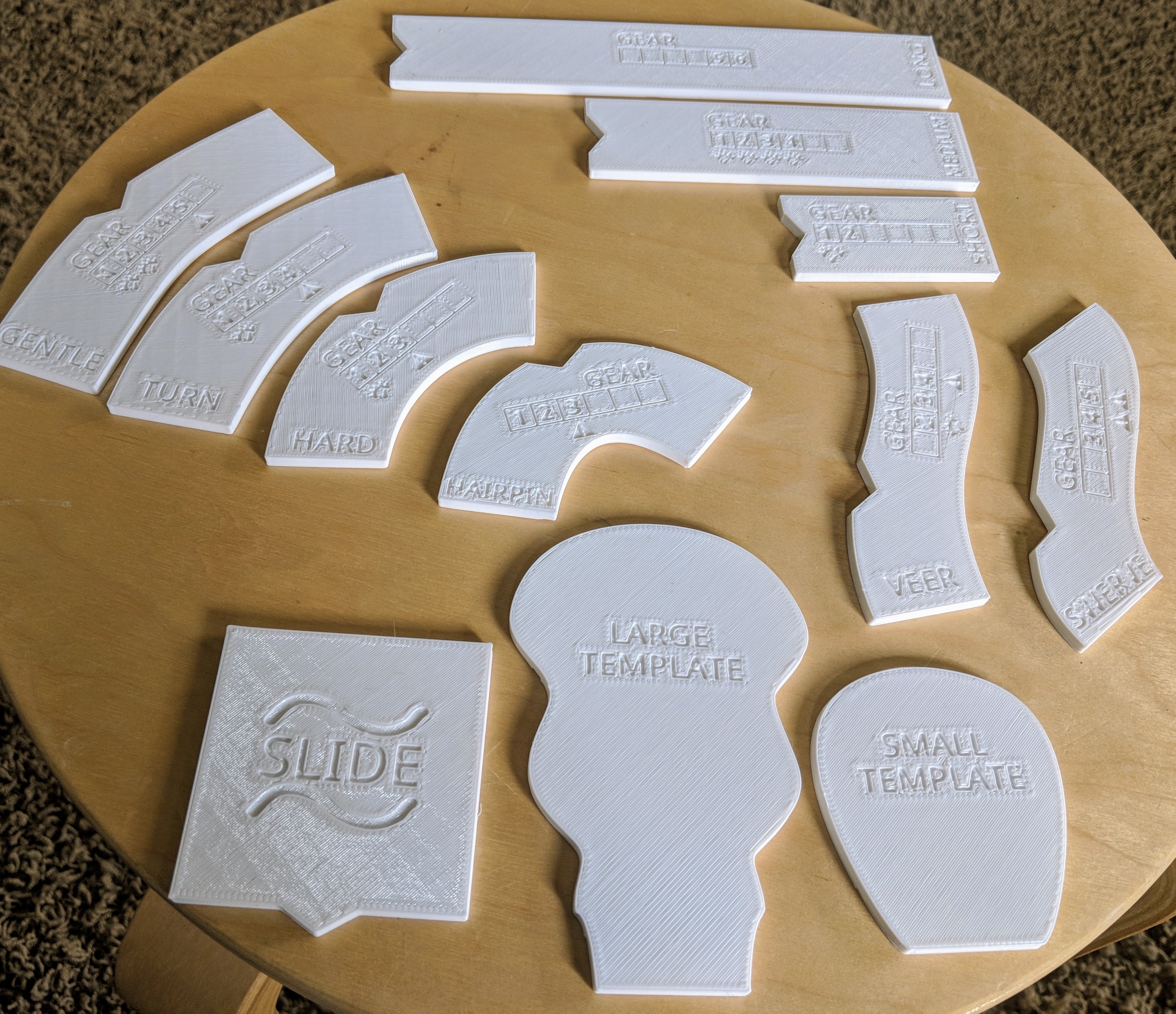 Gaslands - Movement Templates