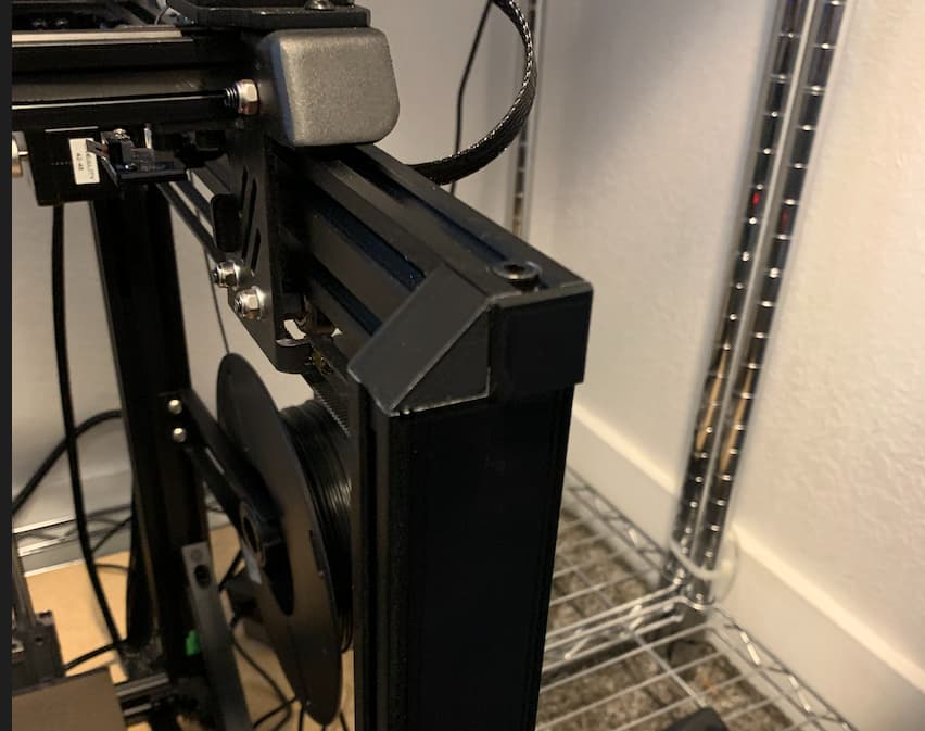 Ender 5 S1 Cap for Removing Front Extrusion