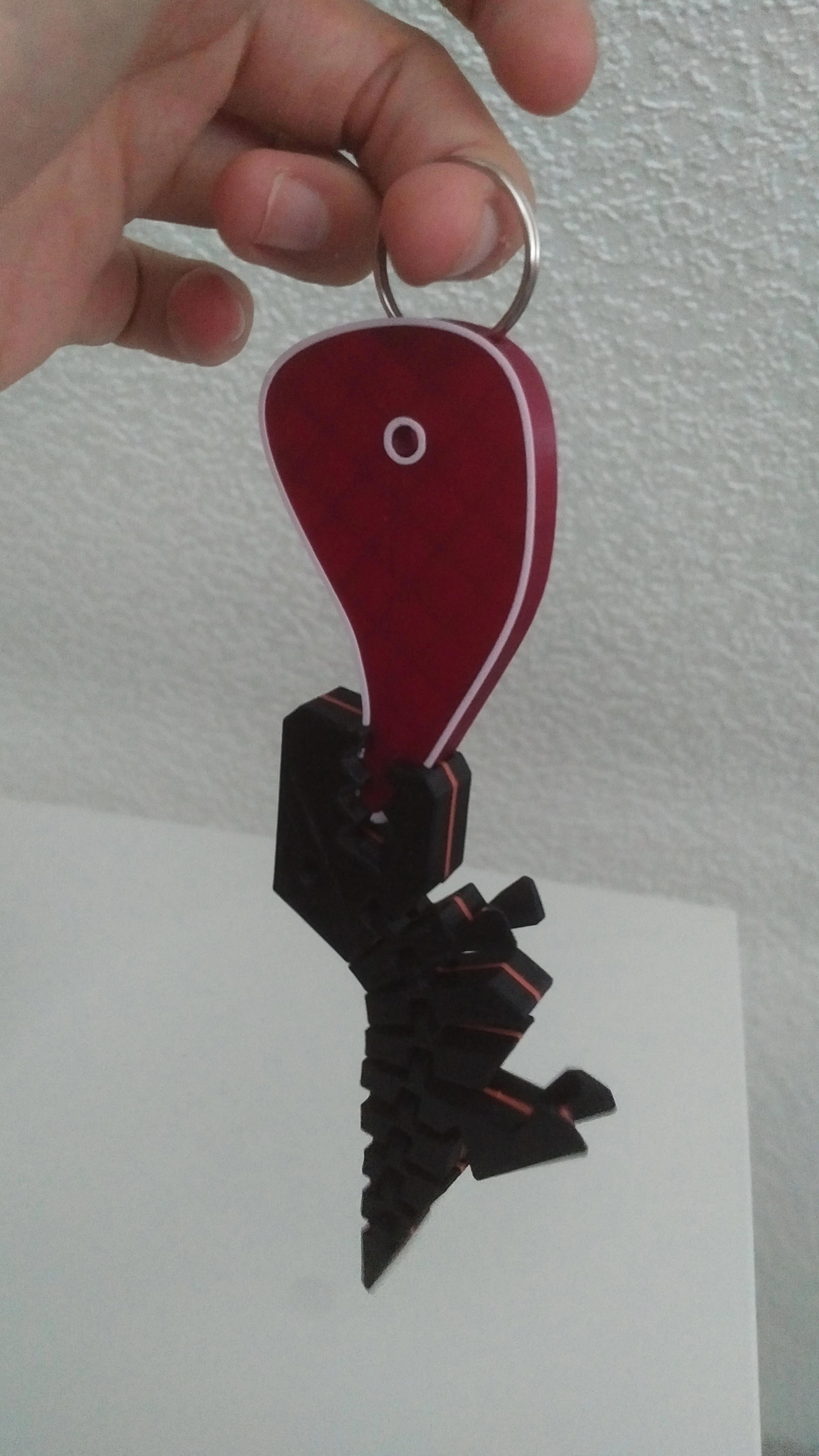 Steak - Flexi Rex Keychain Conversion