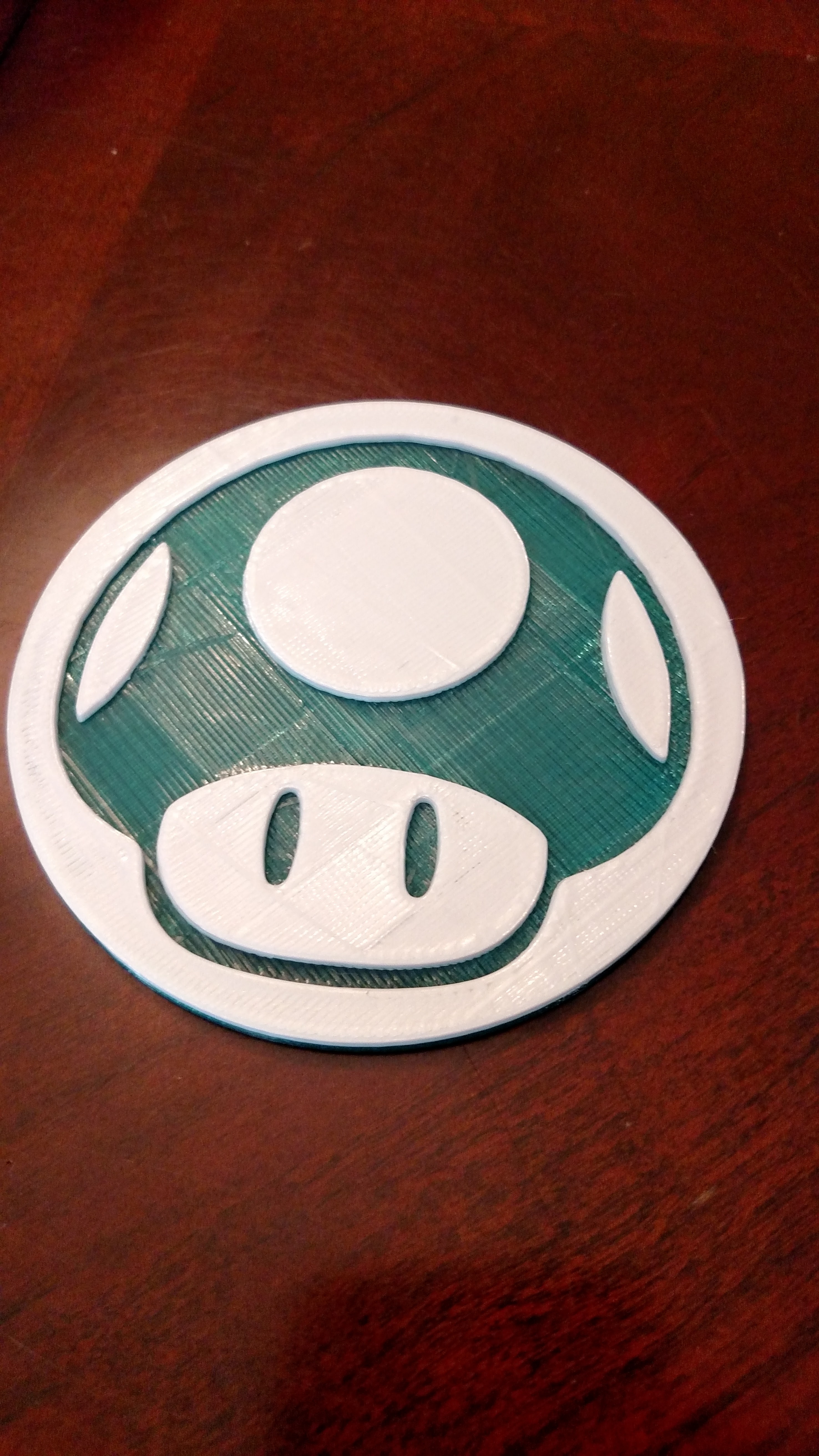 1-UP Mushroom Coaster