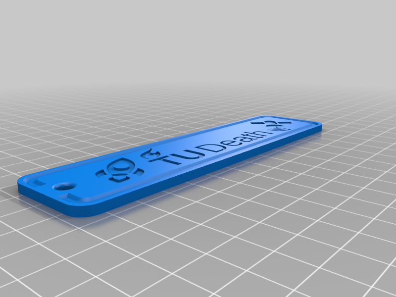 TU Death Aerospace Tag (Remove Before Flight)