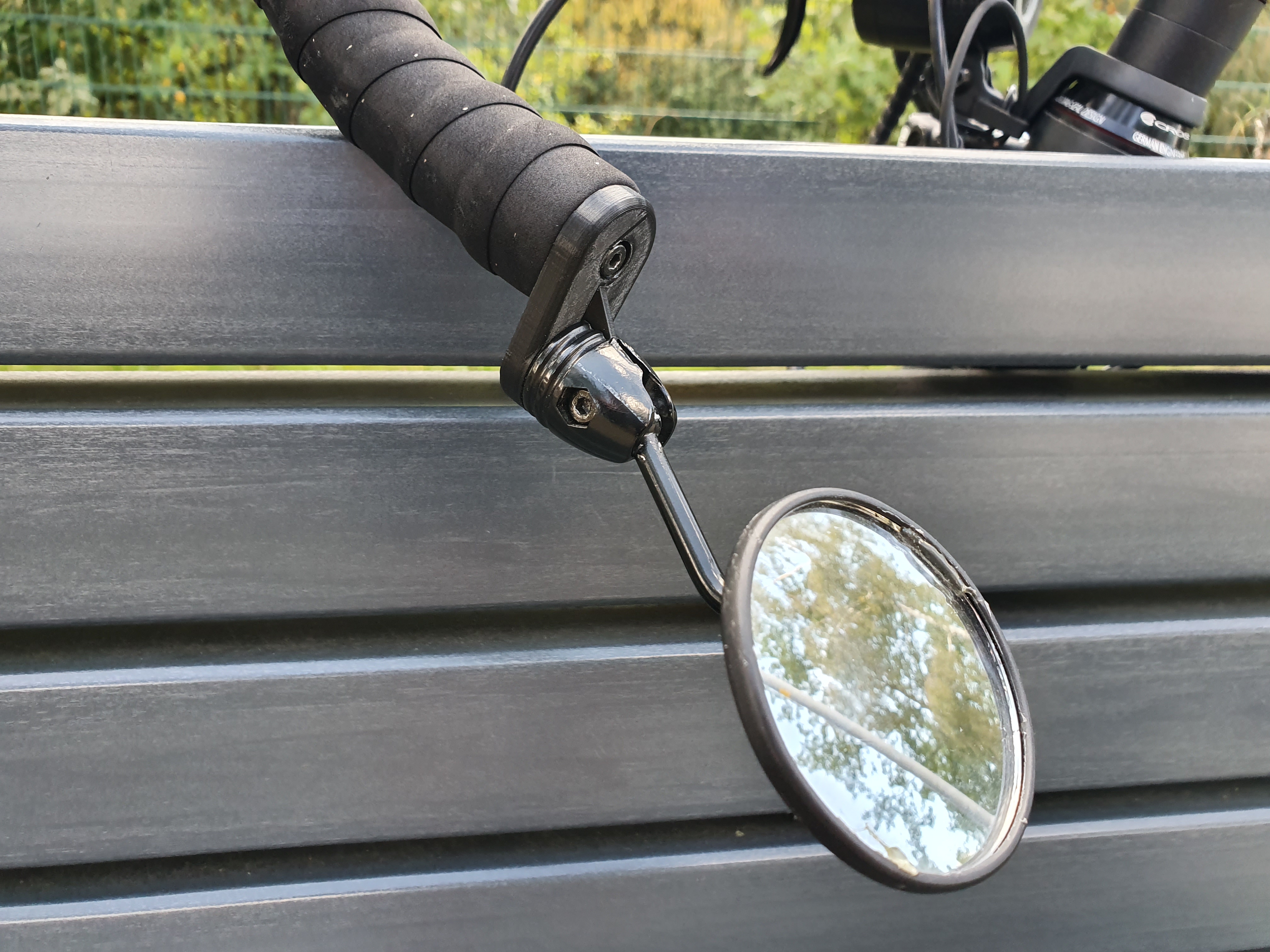 Bar-End Bicycle Mirror Mount