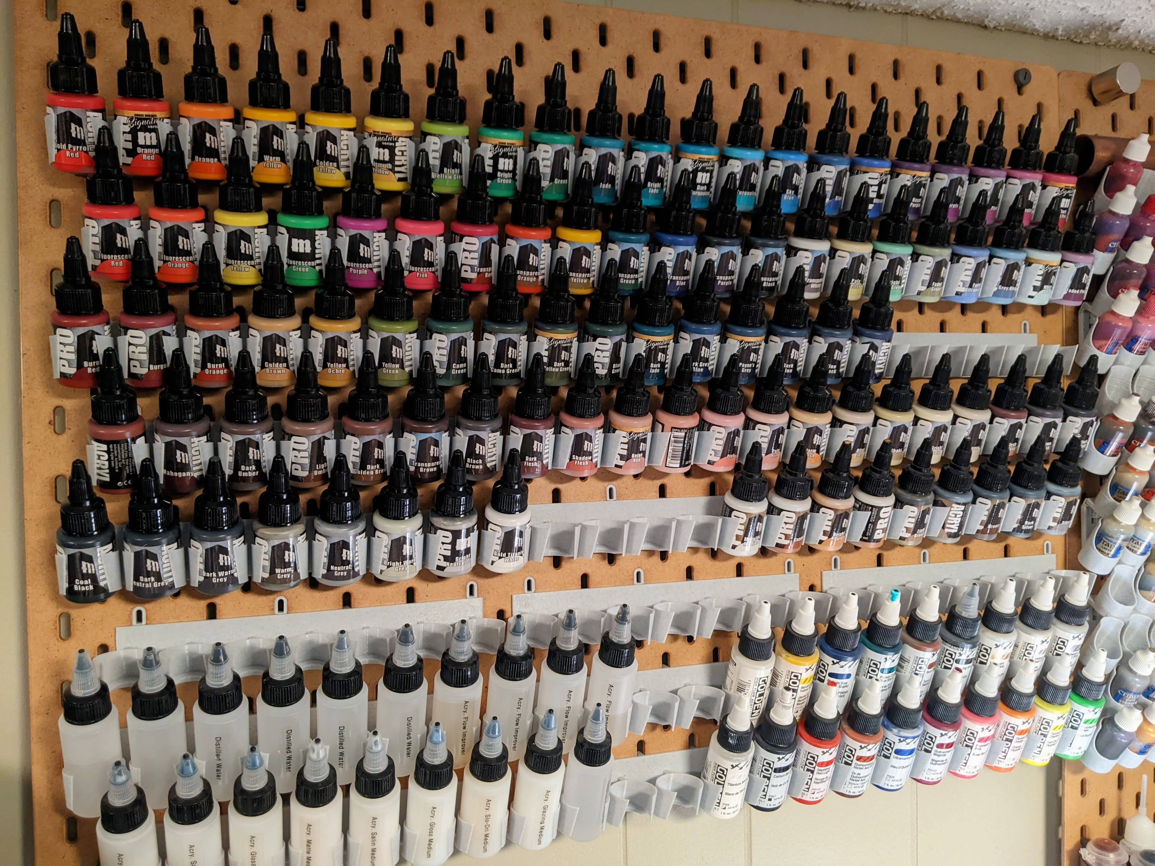 ProAcryl Skadis paint rack