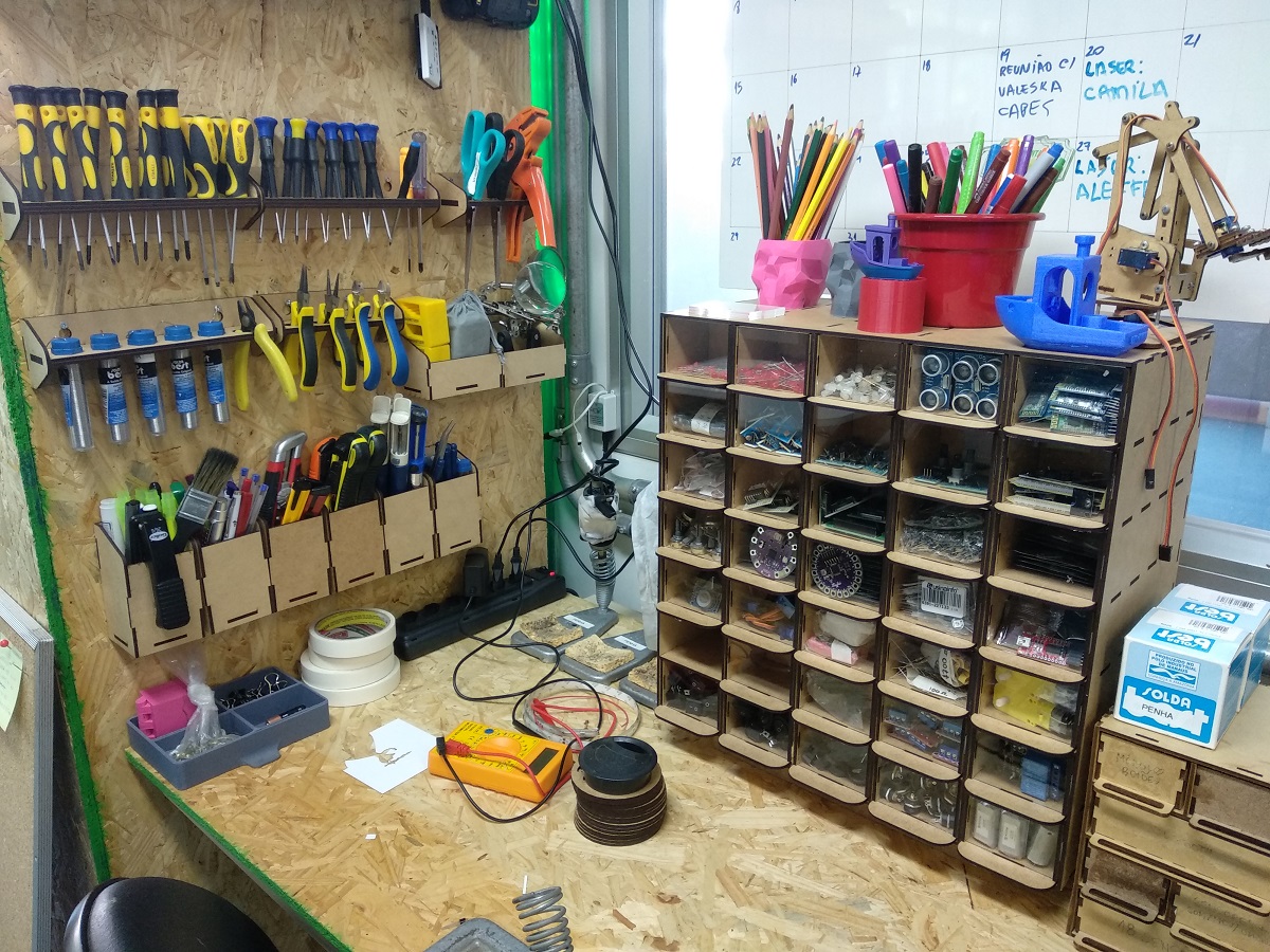 Drawer organizer for electronic components - Laser Cut 3mm