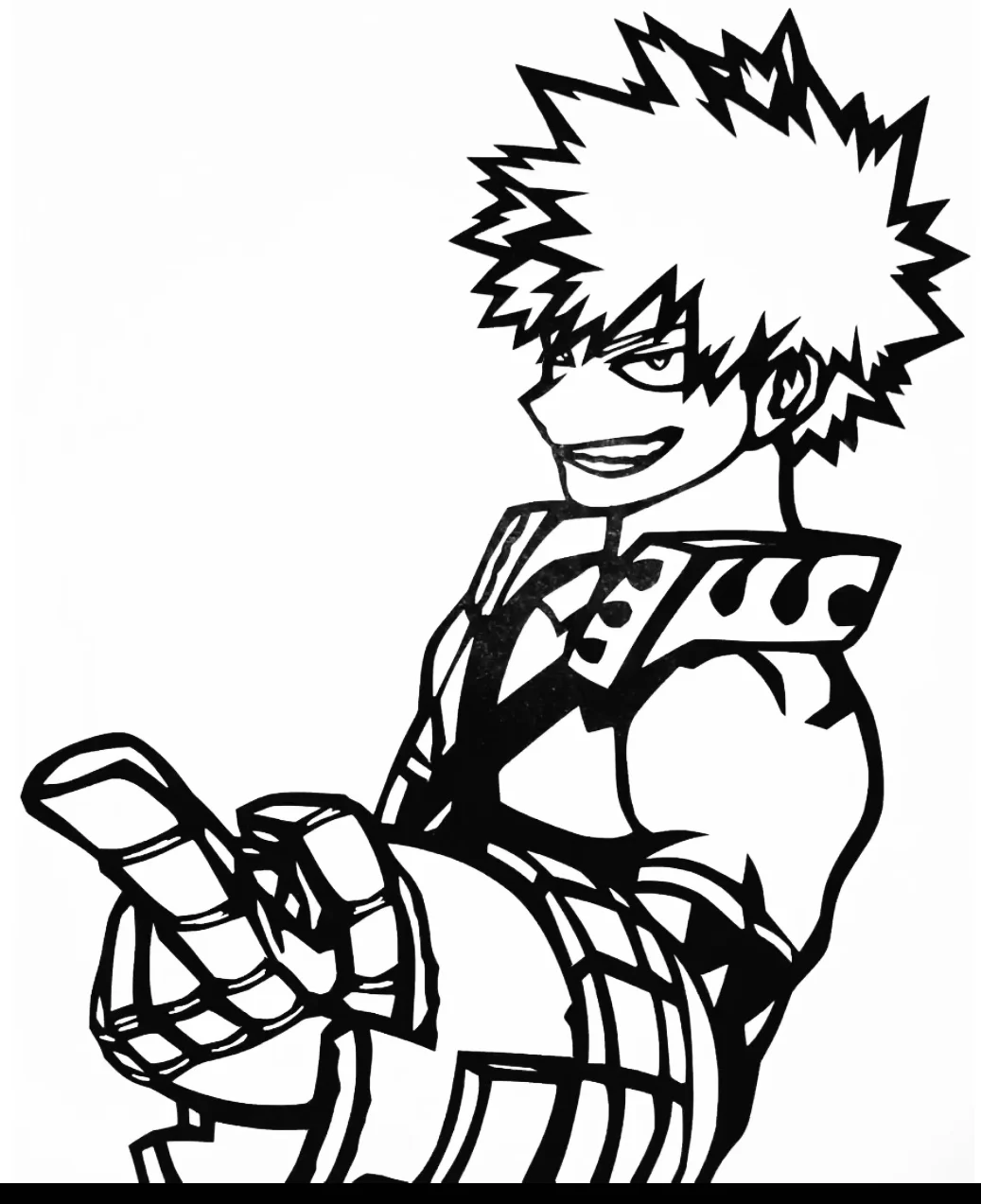 2D Katsuki Bakugo