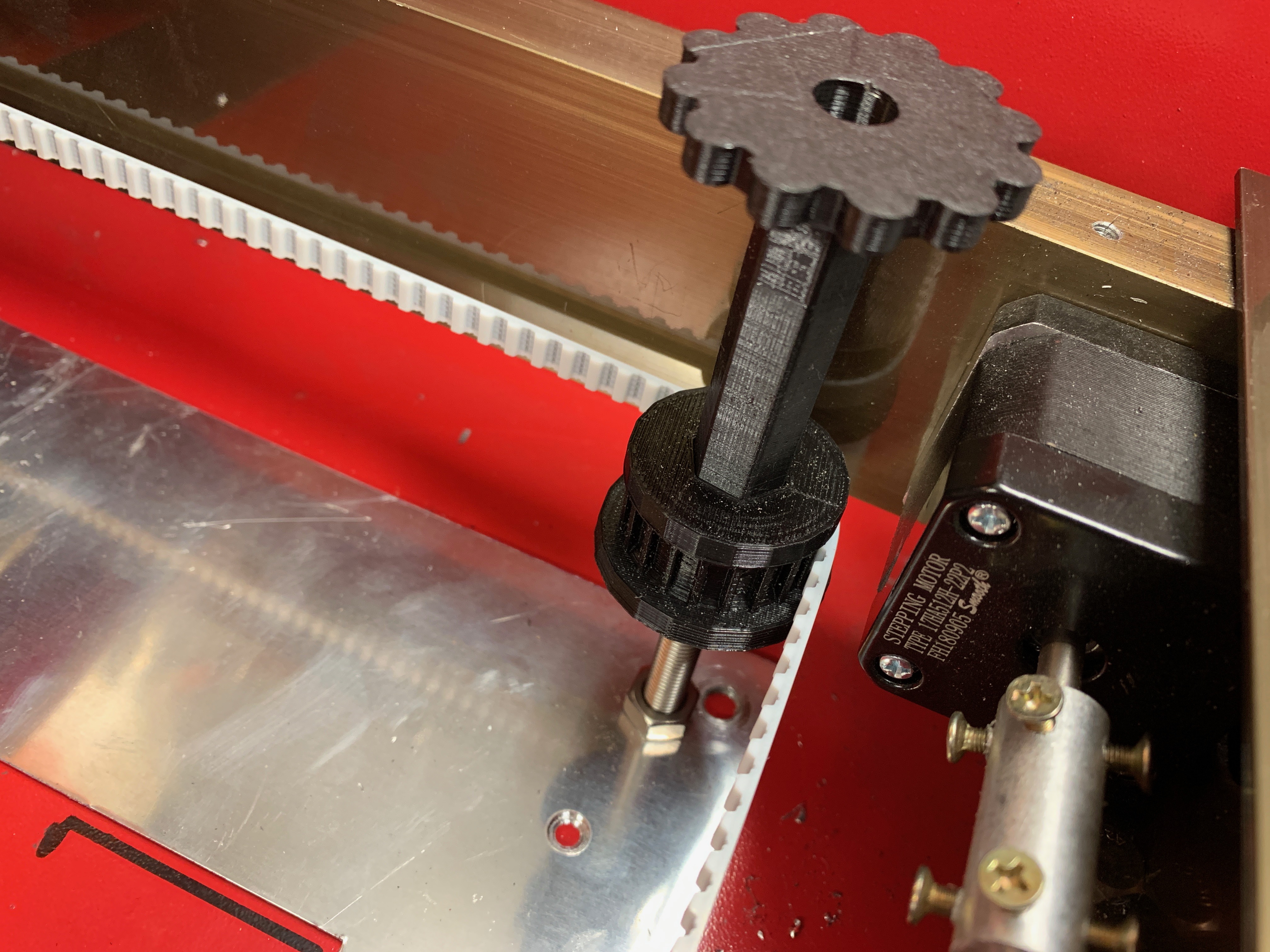 Z Adjustable Bed manually K40 Laser