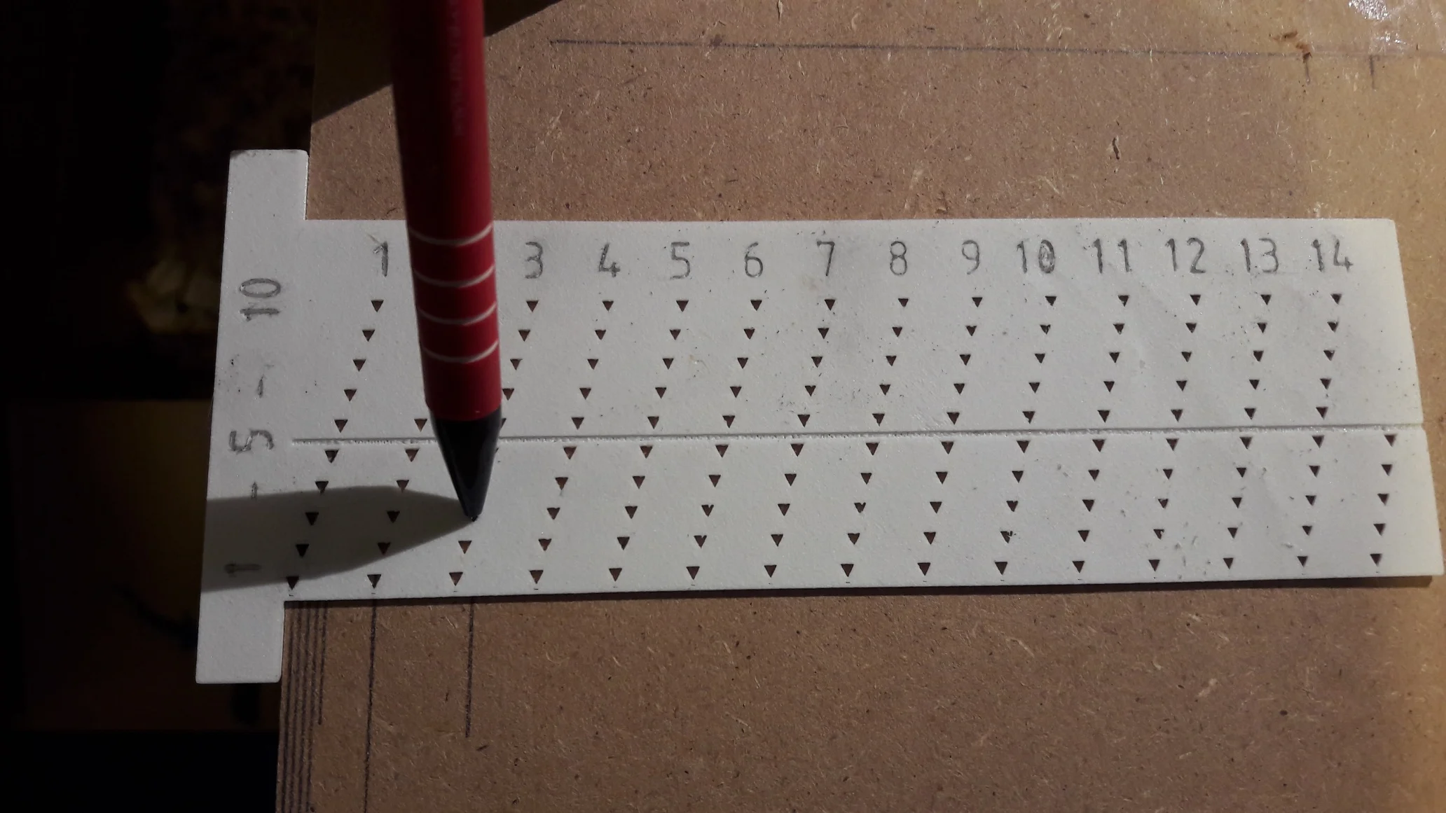 Marking gauge (metric)