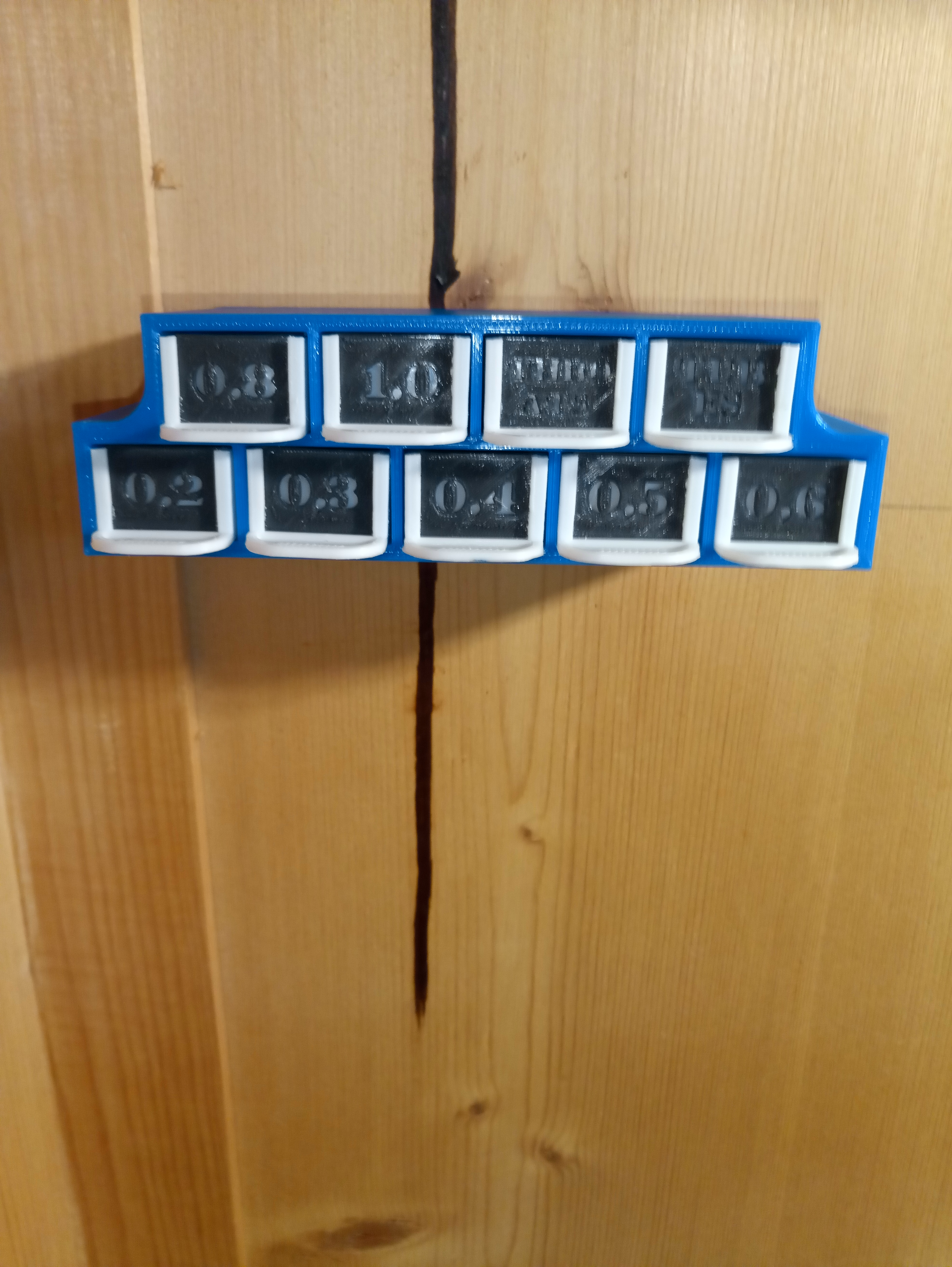 Nozzlestorage with drawers
