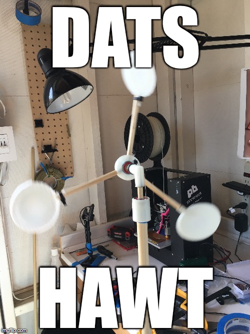 Easy Assemble HAWT (Horizontal Axis Wind Turbine)