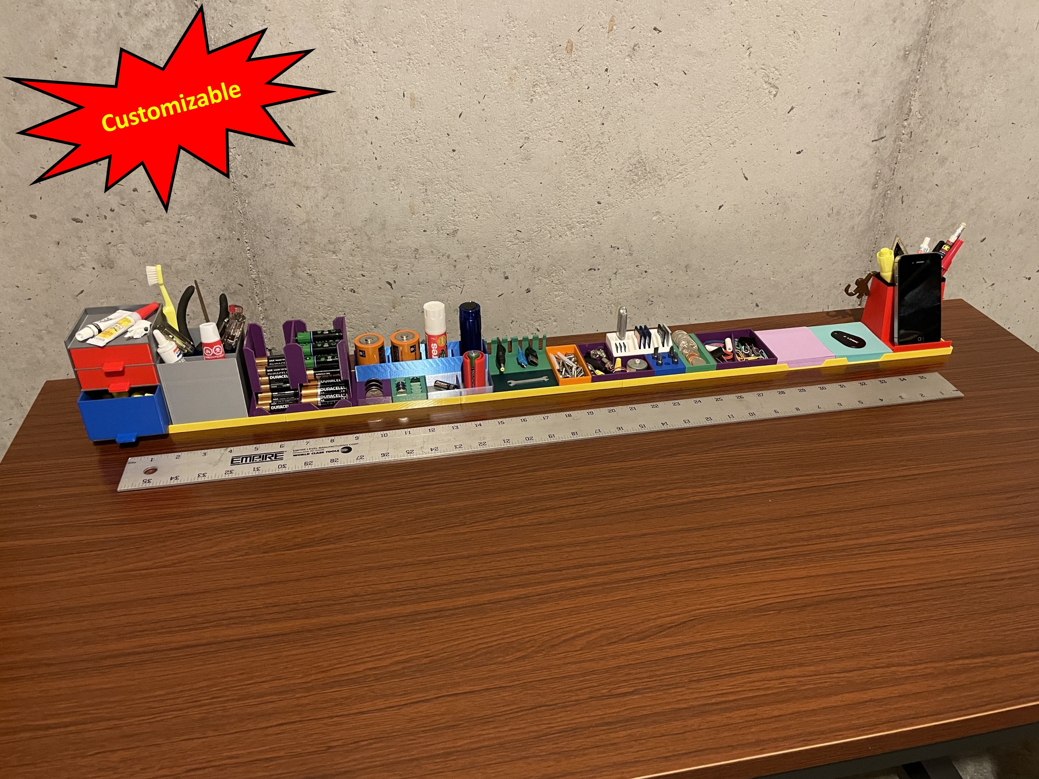 Daves Modular Organizer-MegaBases (Customizable)