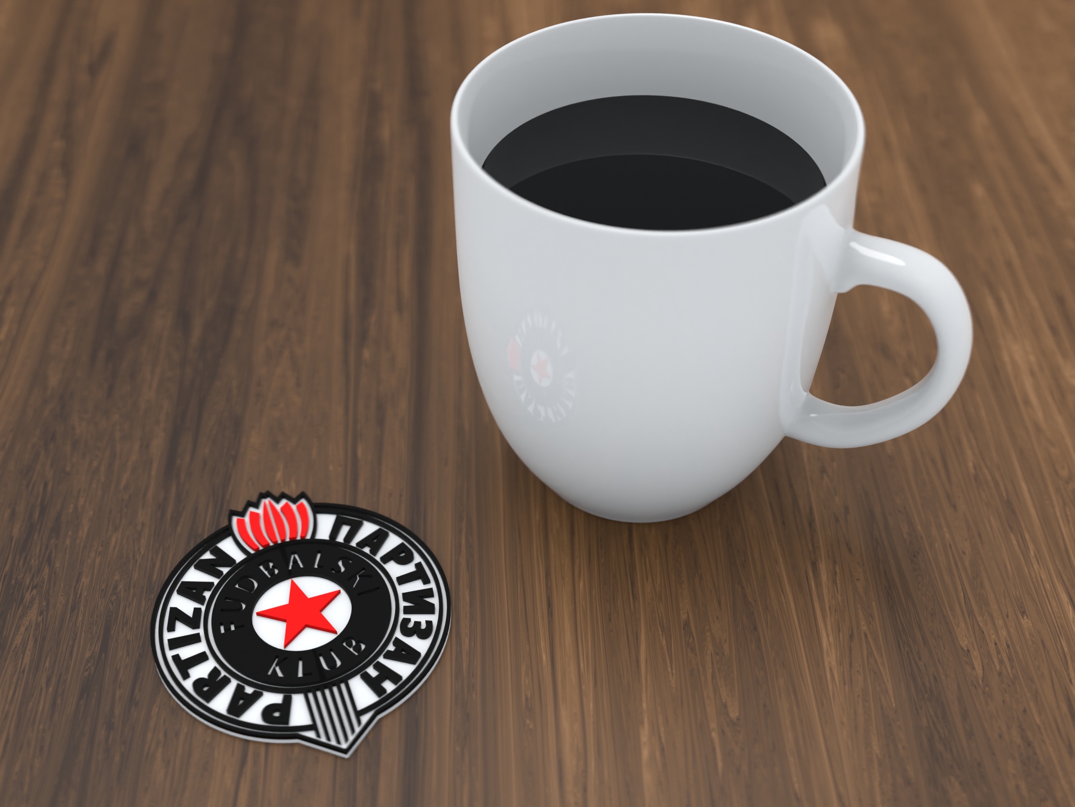 Partizan football club emblem