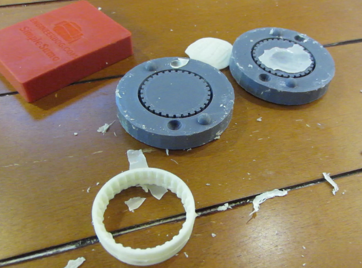Mini-Sumo Tire Mold/Casting
