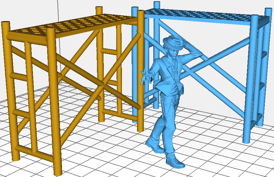 Scaffolding 28mm