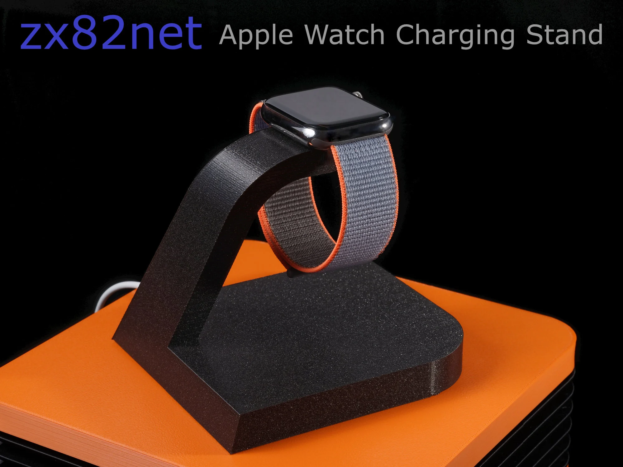 Streamline Apple Watch Charging Stand (Customizable)