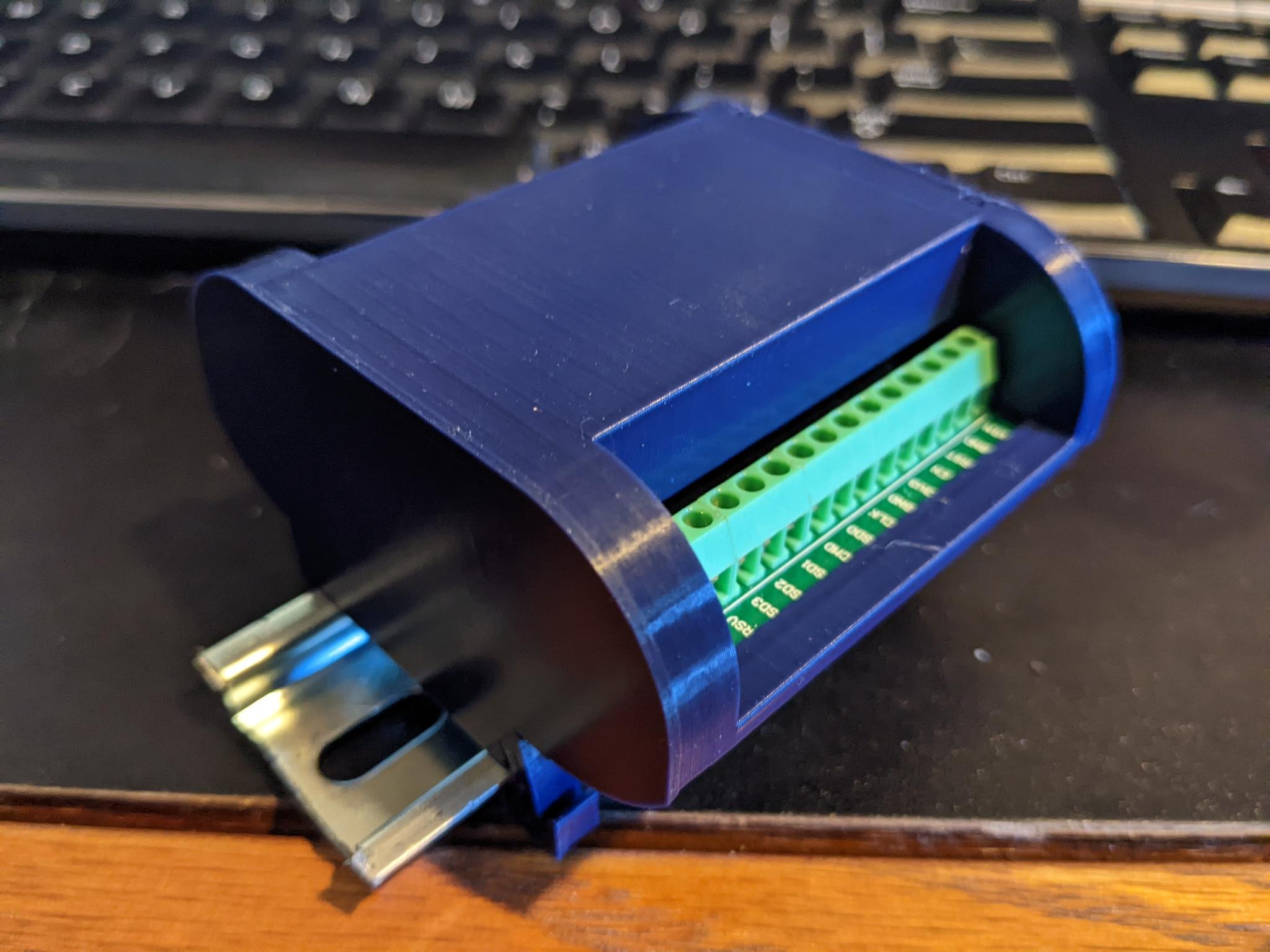 ESP8266 ESP-12E NodeMCU Arduino Din Rail Mount