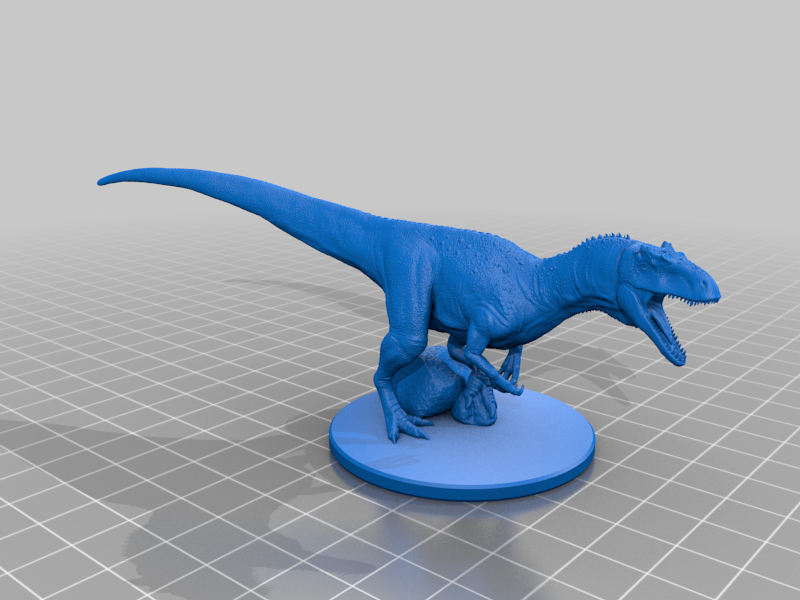 Allosaurus Tabletop Miniature 1/60 Scale