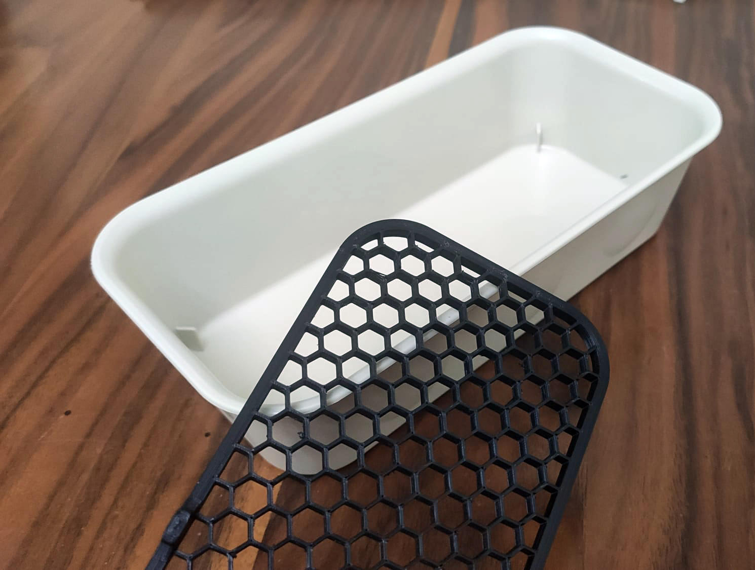 IKEA - NOJIG Beige Box Bottom Plate Base (NOJIG beige 10x20x5 cm box)