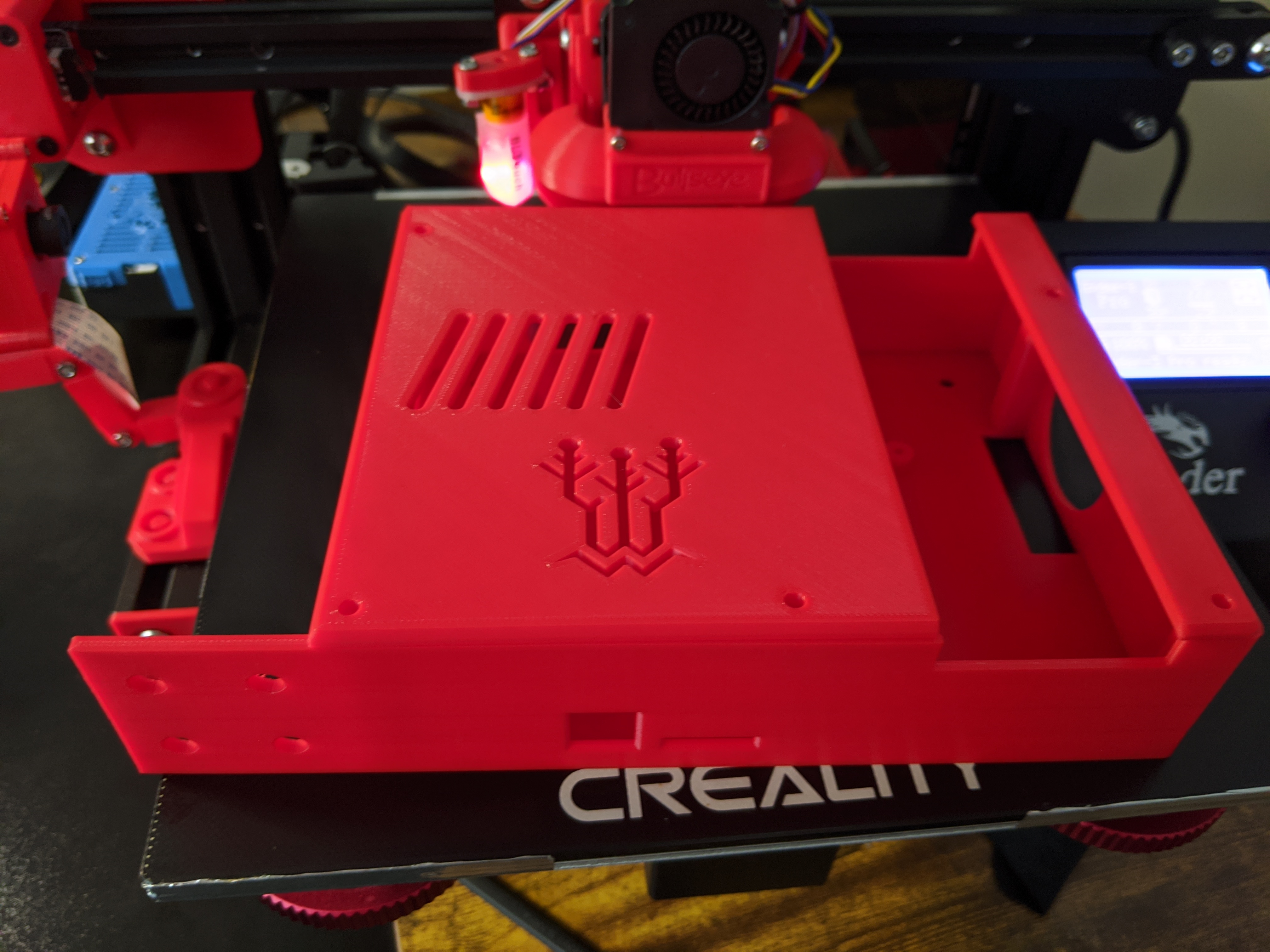 Ender III Pro Case Left (BTT SKR Logo)