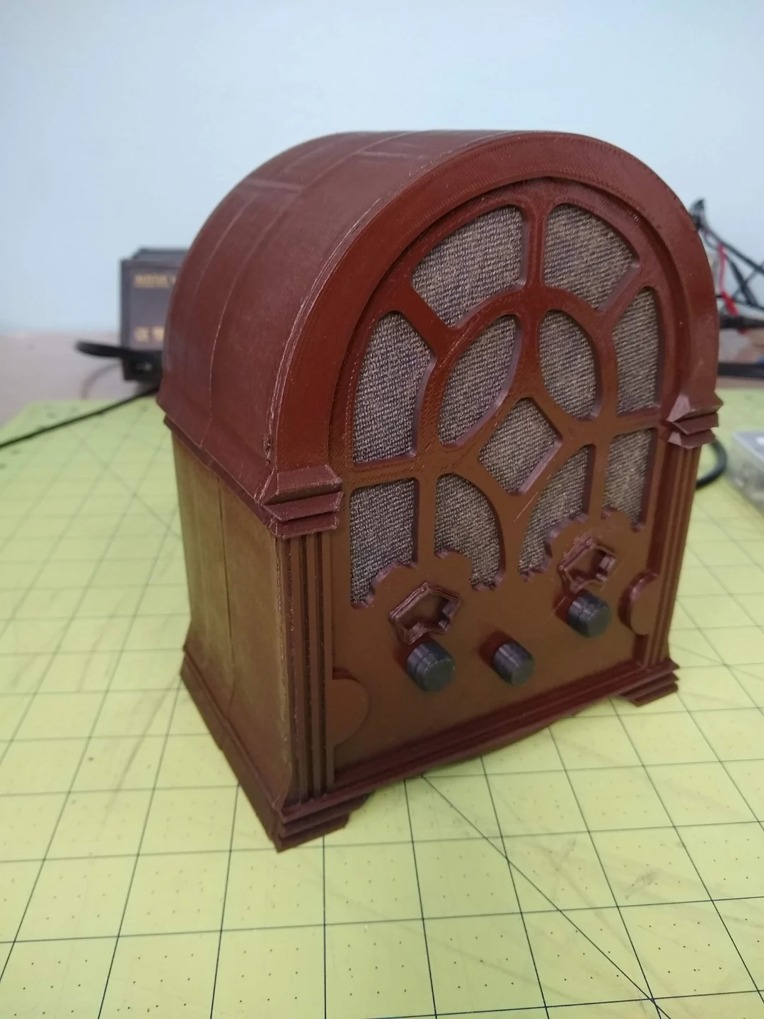Vintage radio prop
