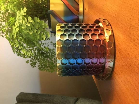 Honeycomb Planter with Plate