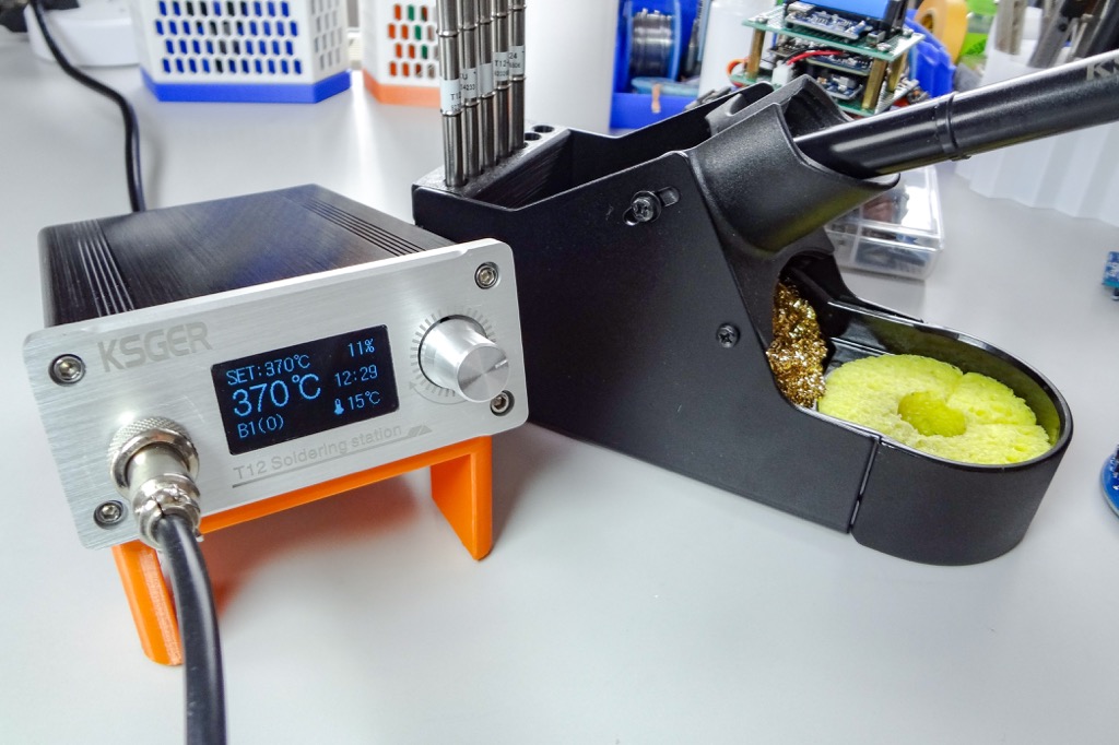 KSGER T12 Soldering Station Stand