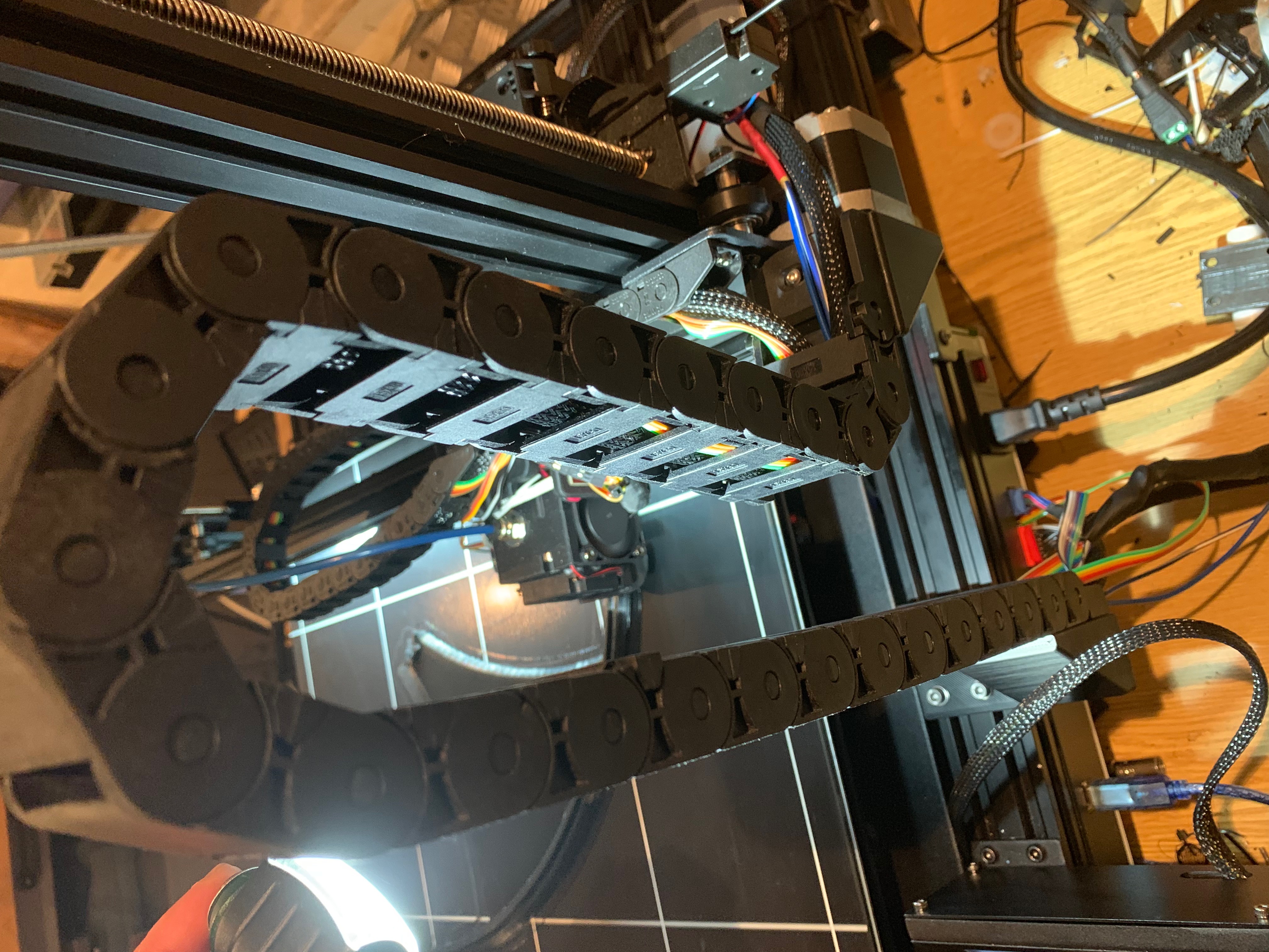 z-axis cablechain 30x15mm Anycubic Chiron
