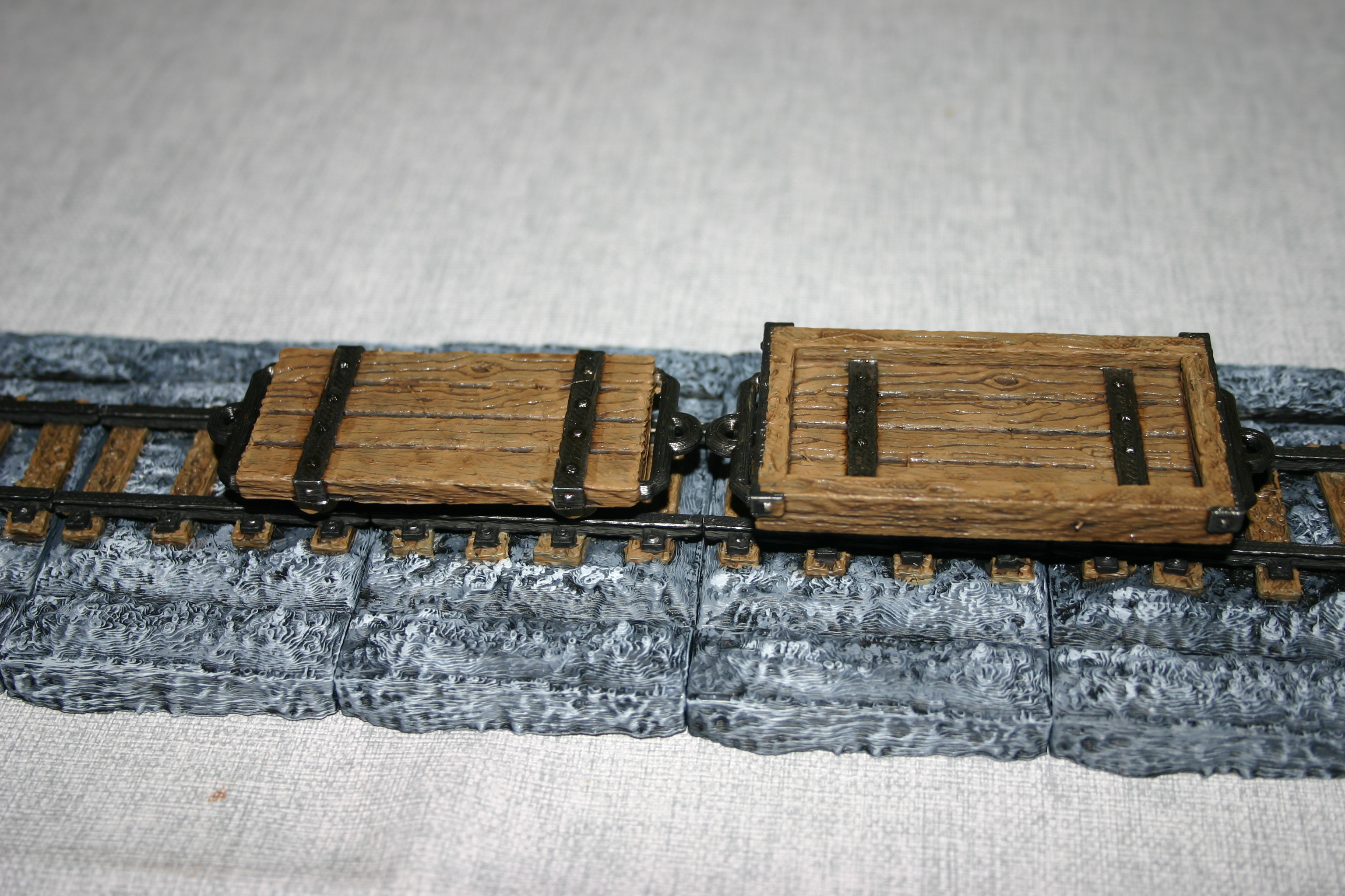 OpenForge 2.0 Flatbed Mine Wagon