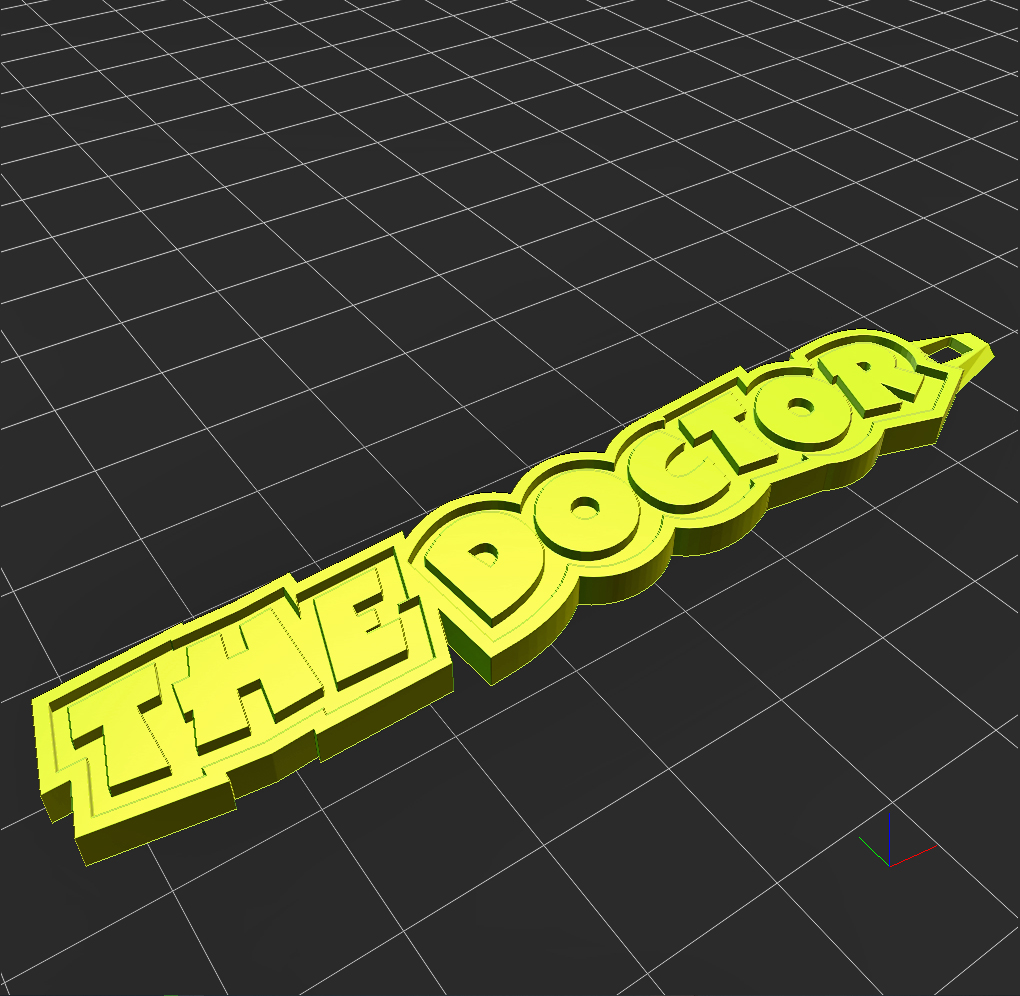 ROSSI "THE DOCTOR" Keyring