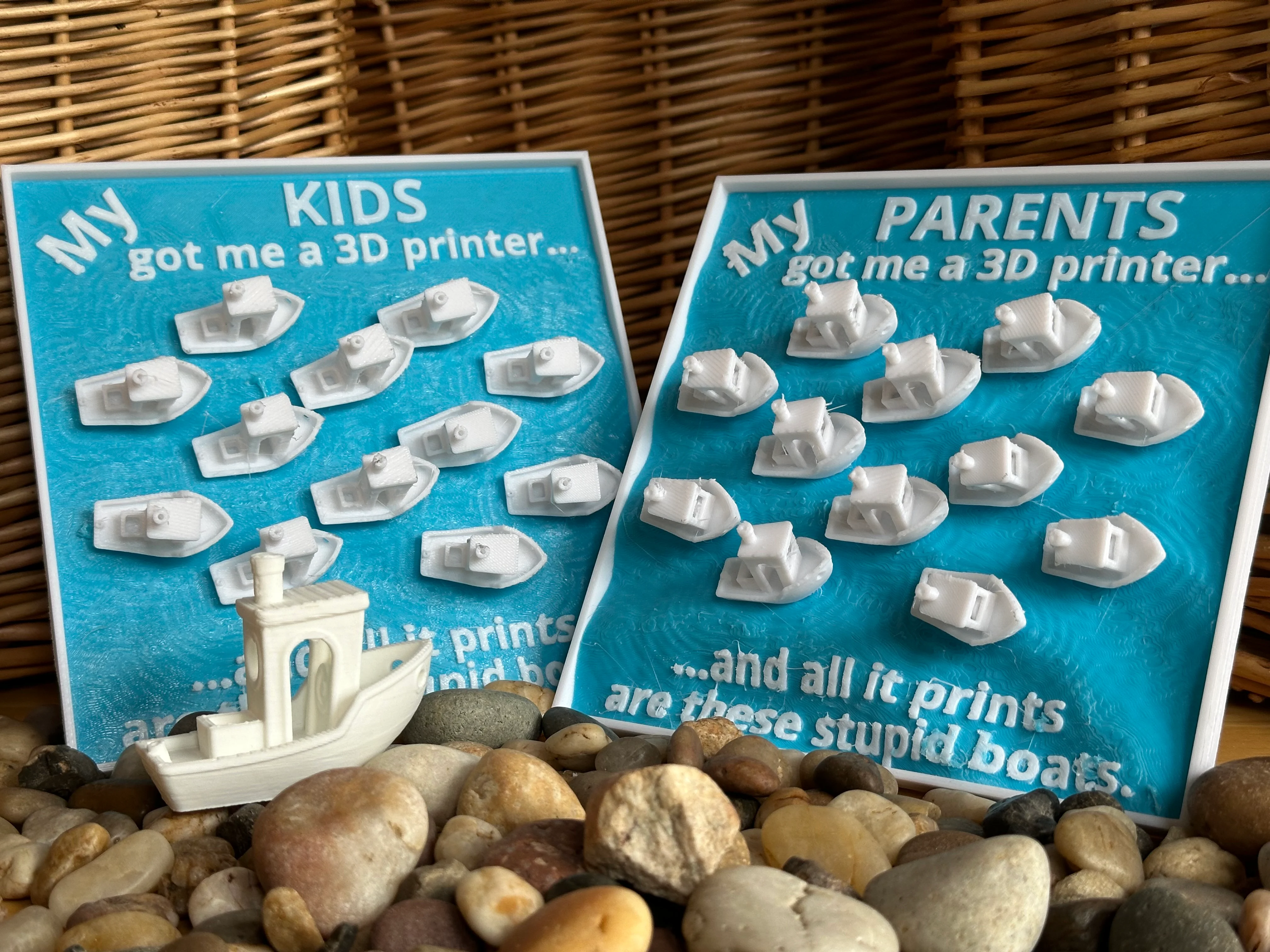 And All it Prints are These Stupid Boats