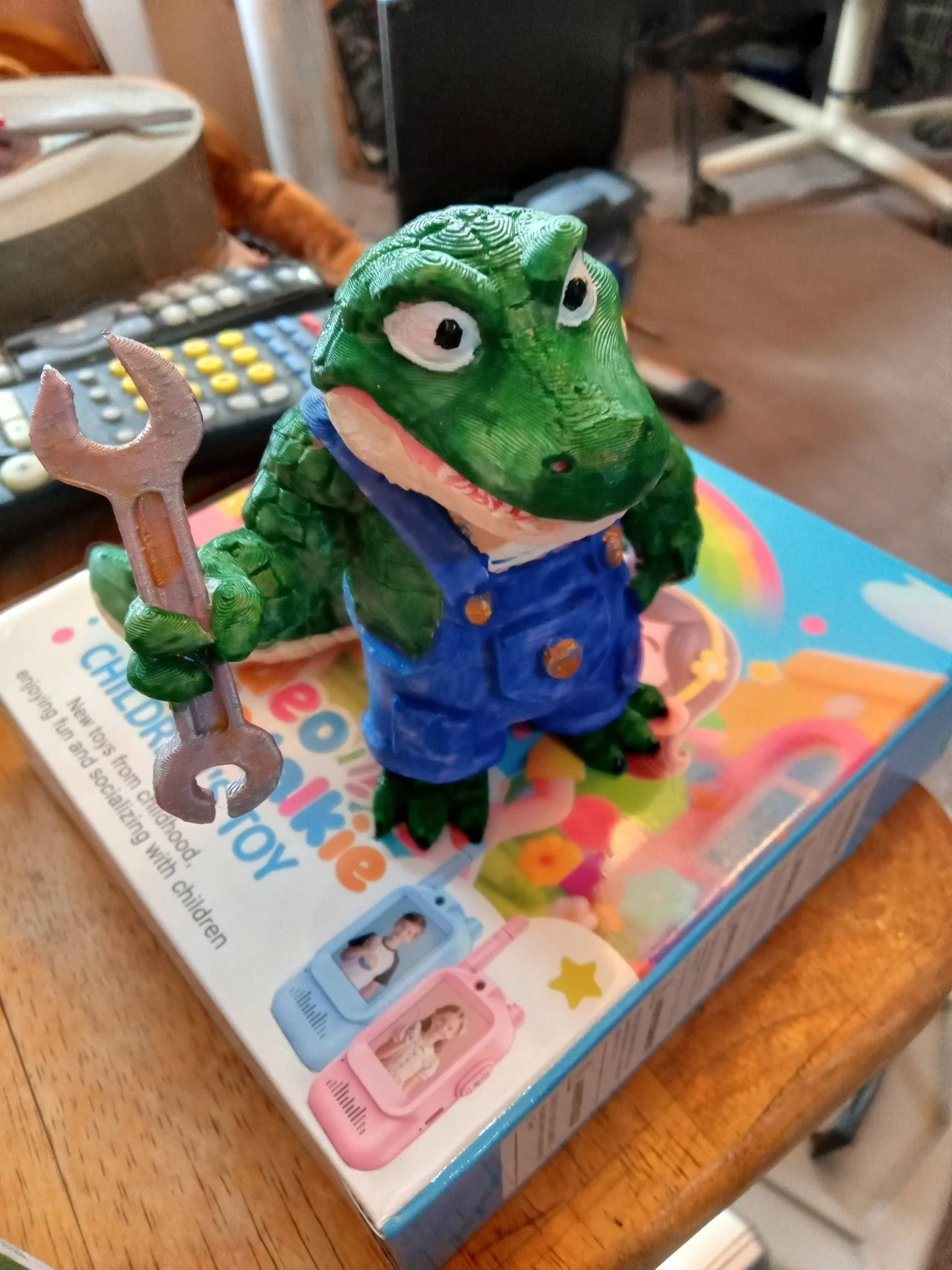 Gator Guy with Wrench.  (AI Generated)