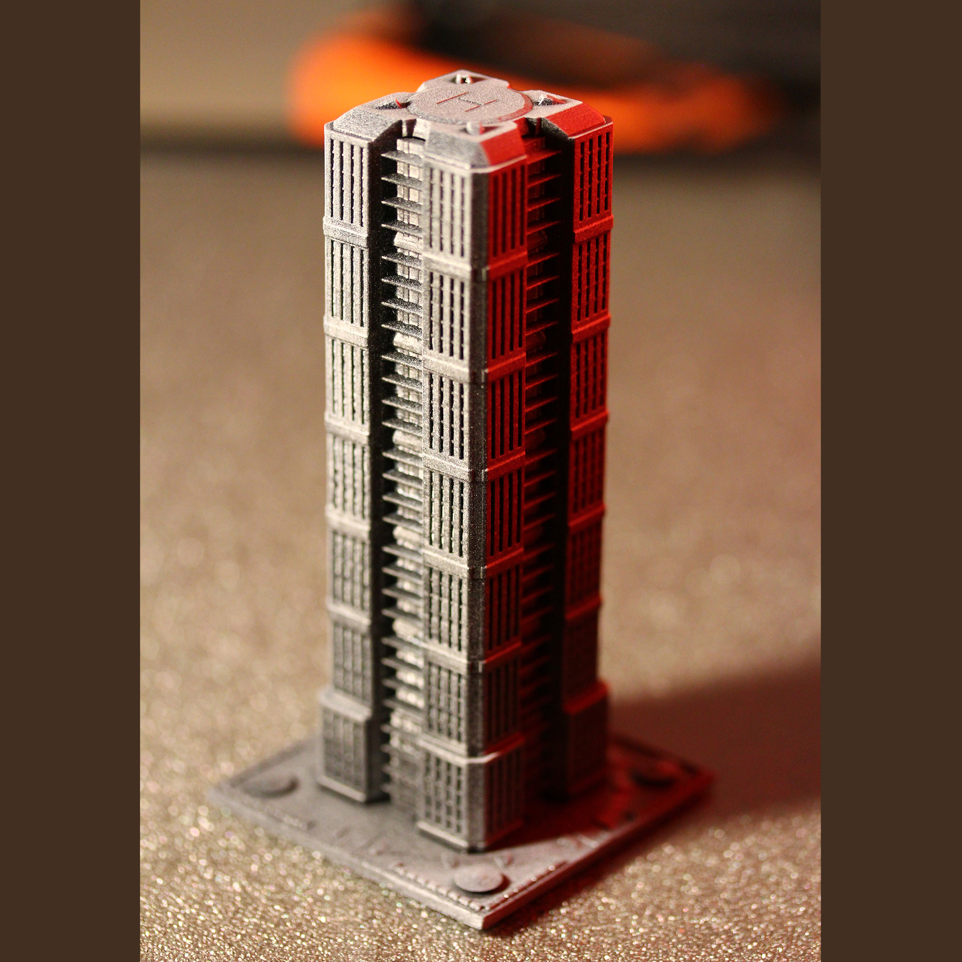 Skyscraper - Building - For board games like Monsterpocalypse