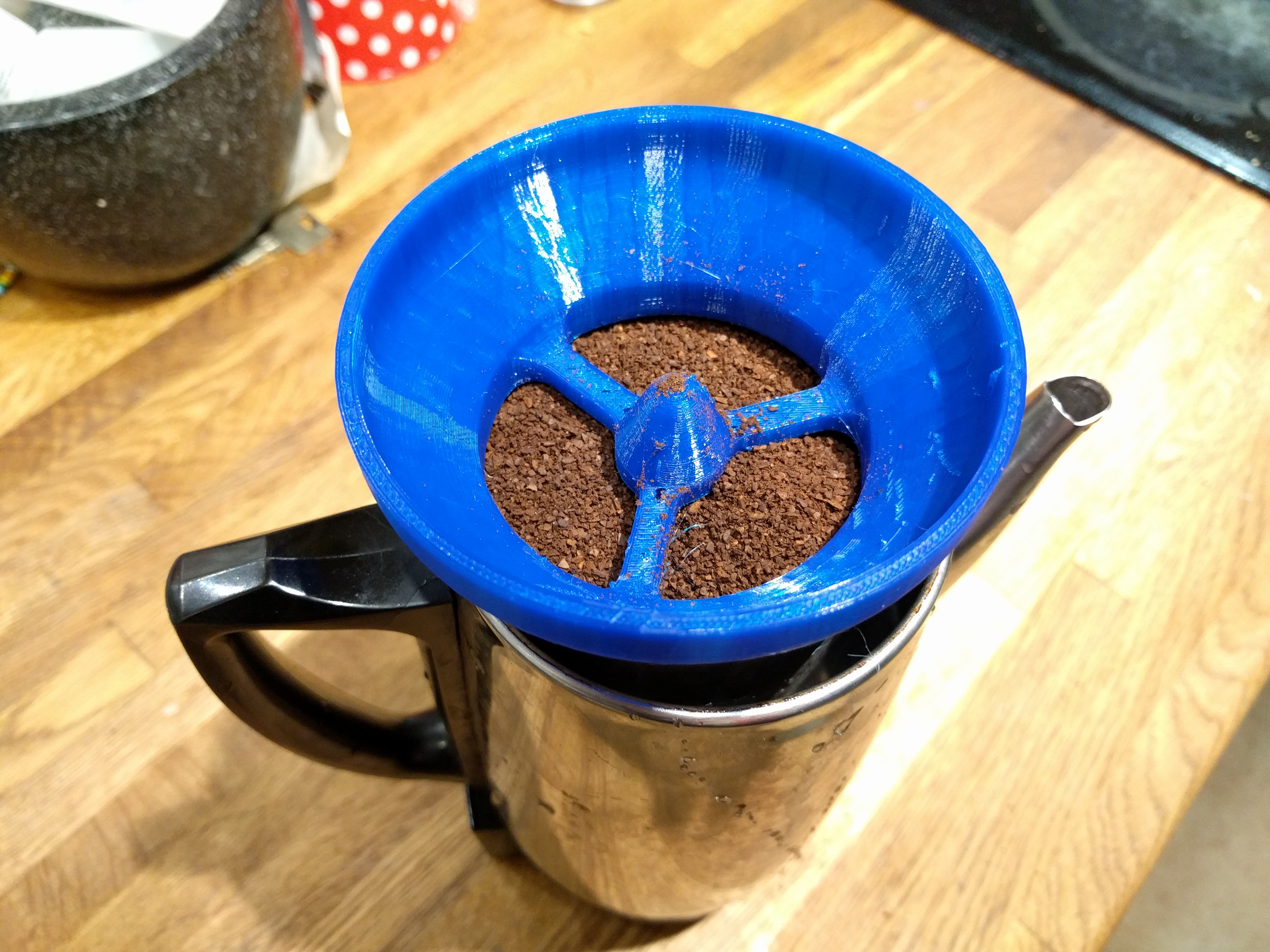 Percolator funnel