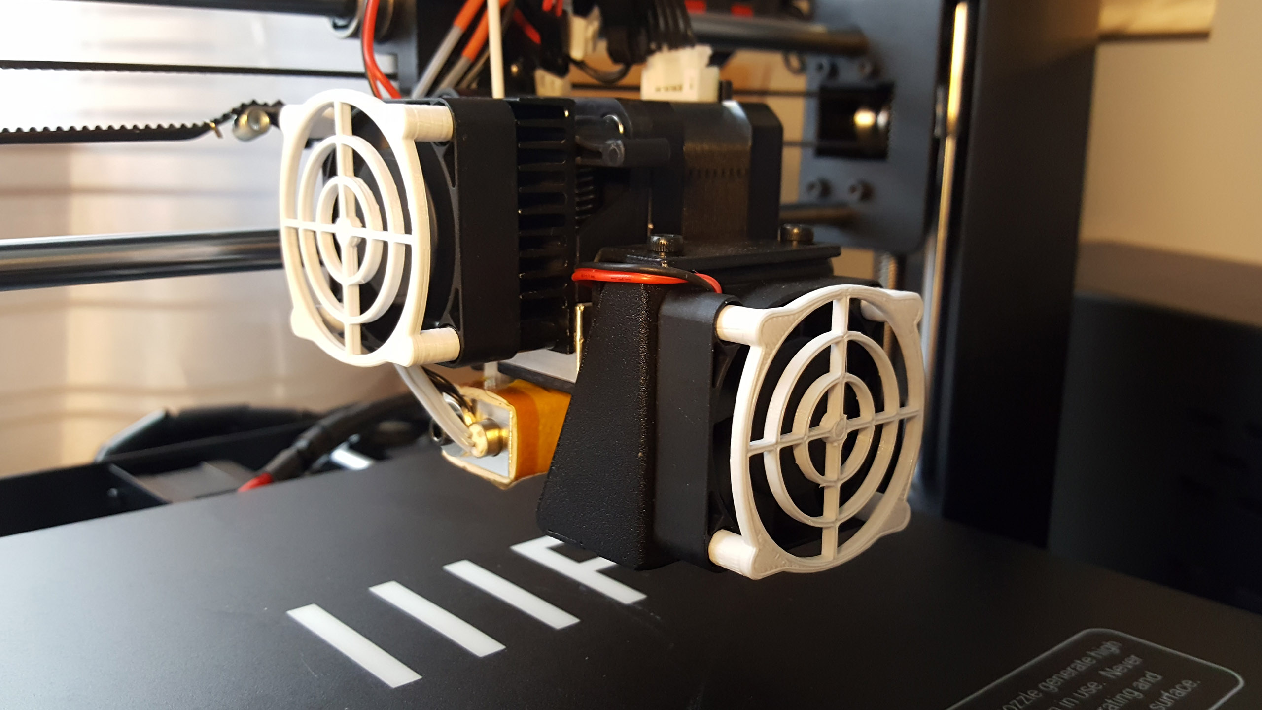 40mm Snap-On Fan Guard with more airflow and diagonal clips