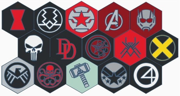 Marvel Coasters