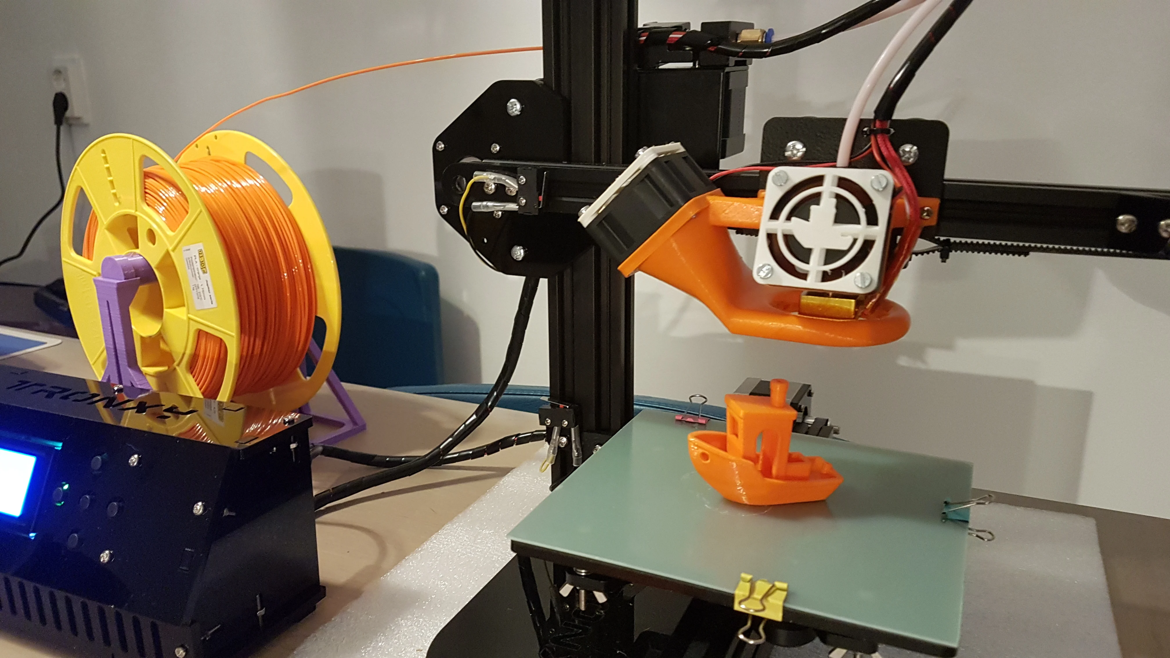 Tronxy X1 Fanmount/duct combodeal
