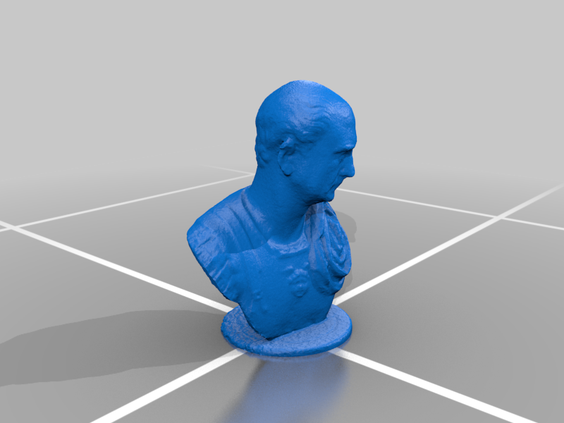 Ancient Roman bust sculpture