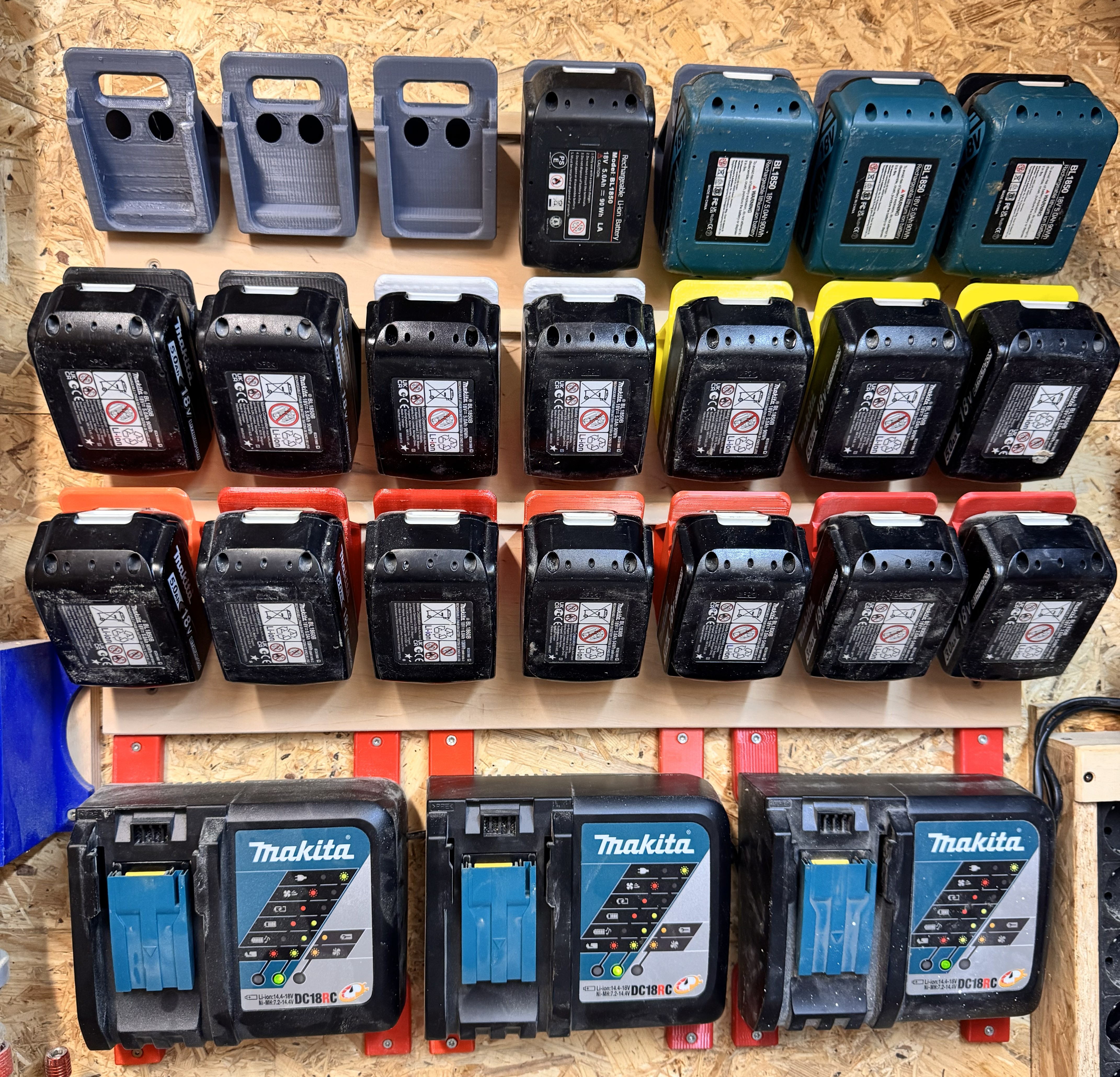Makita Akkuhalter / Makita Akku Holder