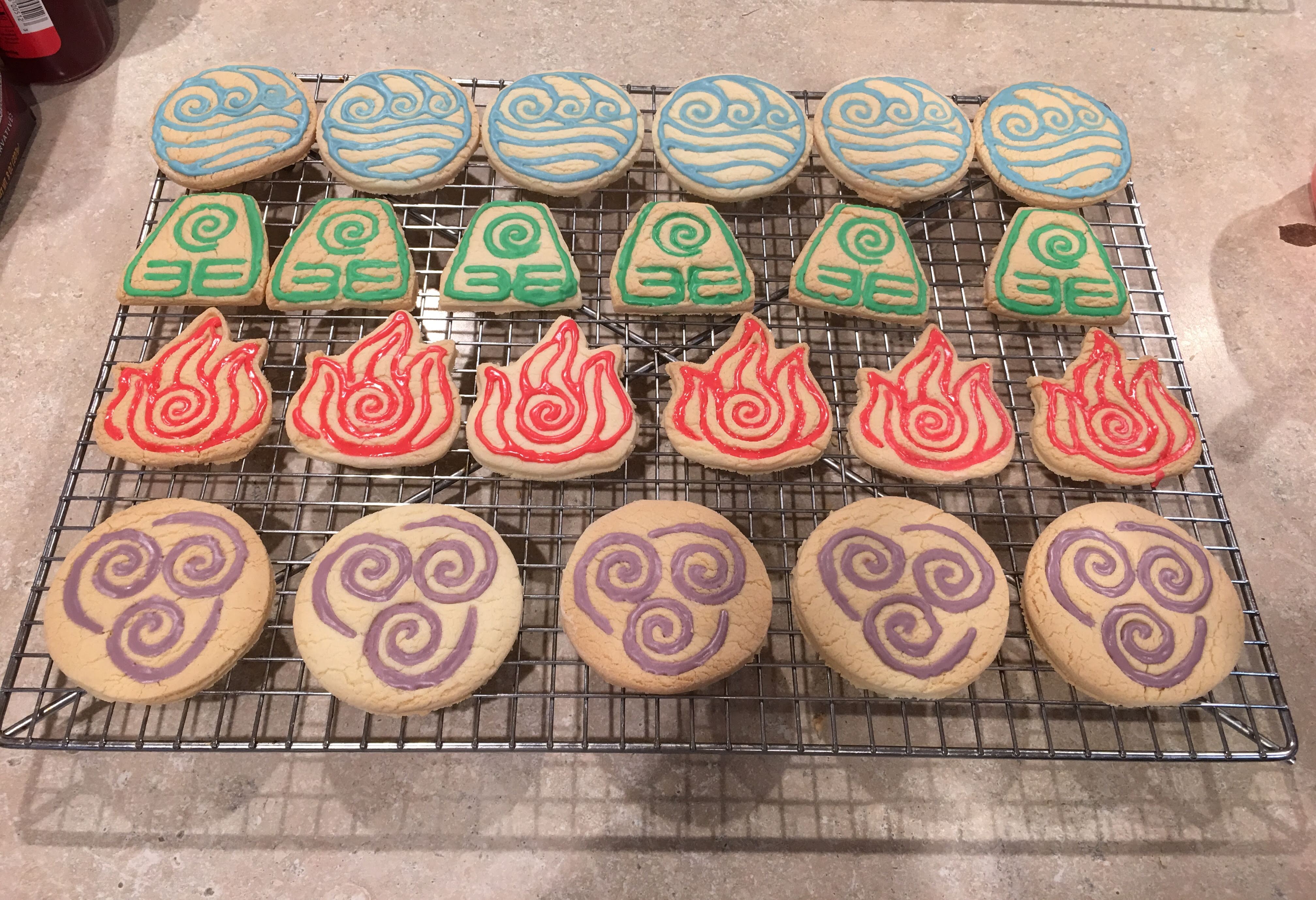 Avatar Elements Cookie Cutters