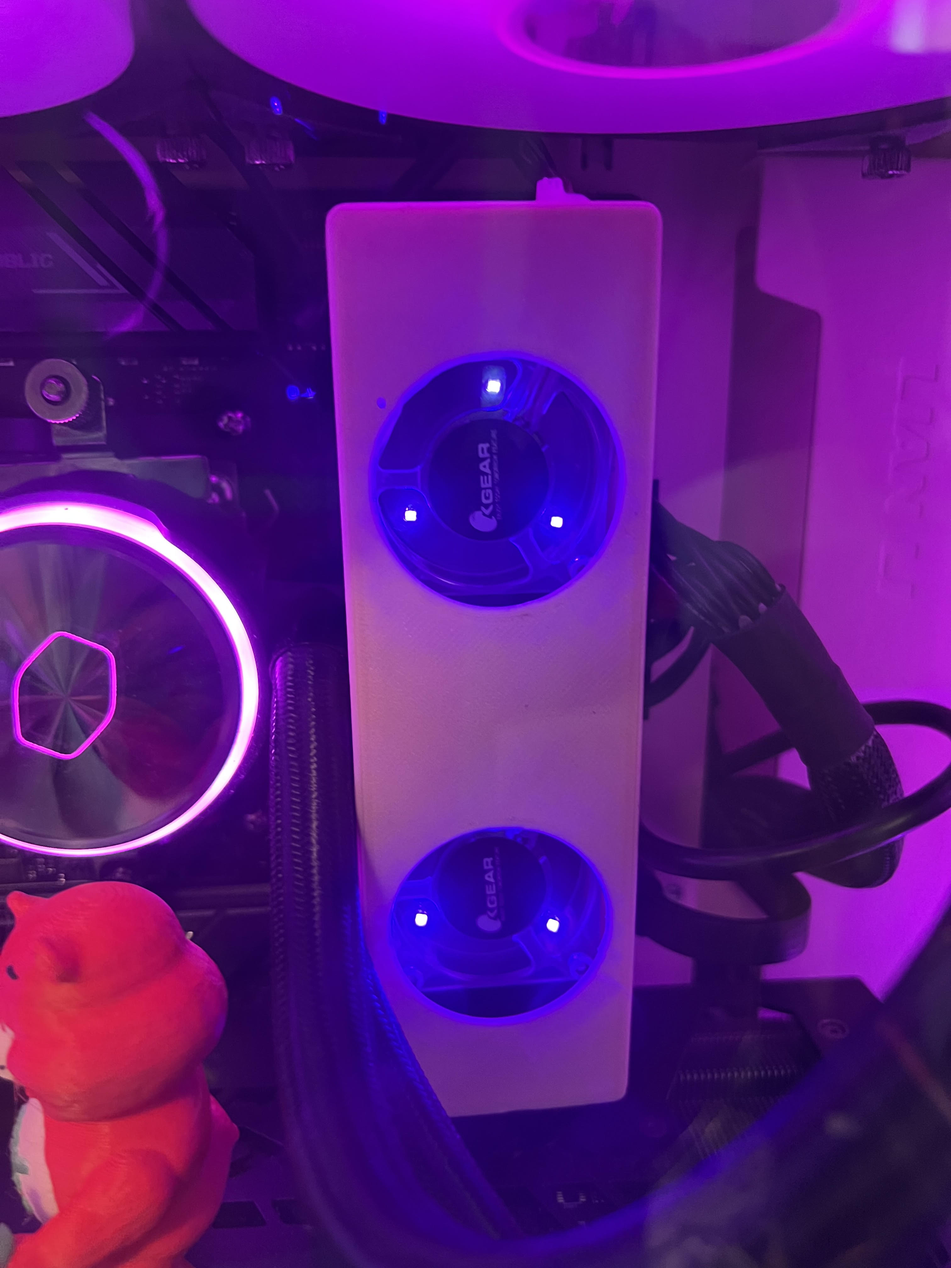 Dual 40mm Fan PC Ram Cooler