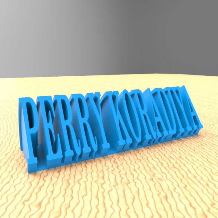 Name Plate