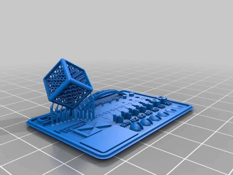 Resin Testprint from Siraya