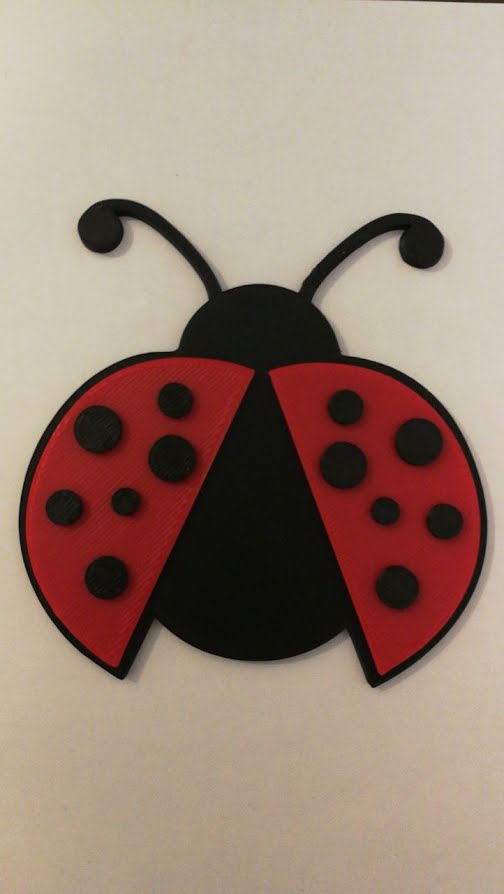 Cake topper Ladybug - Mariquita - Vaquita San Antonio