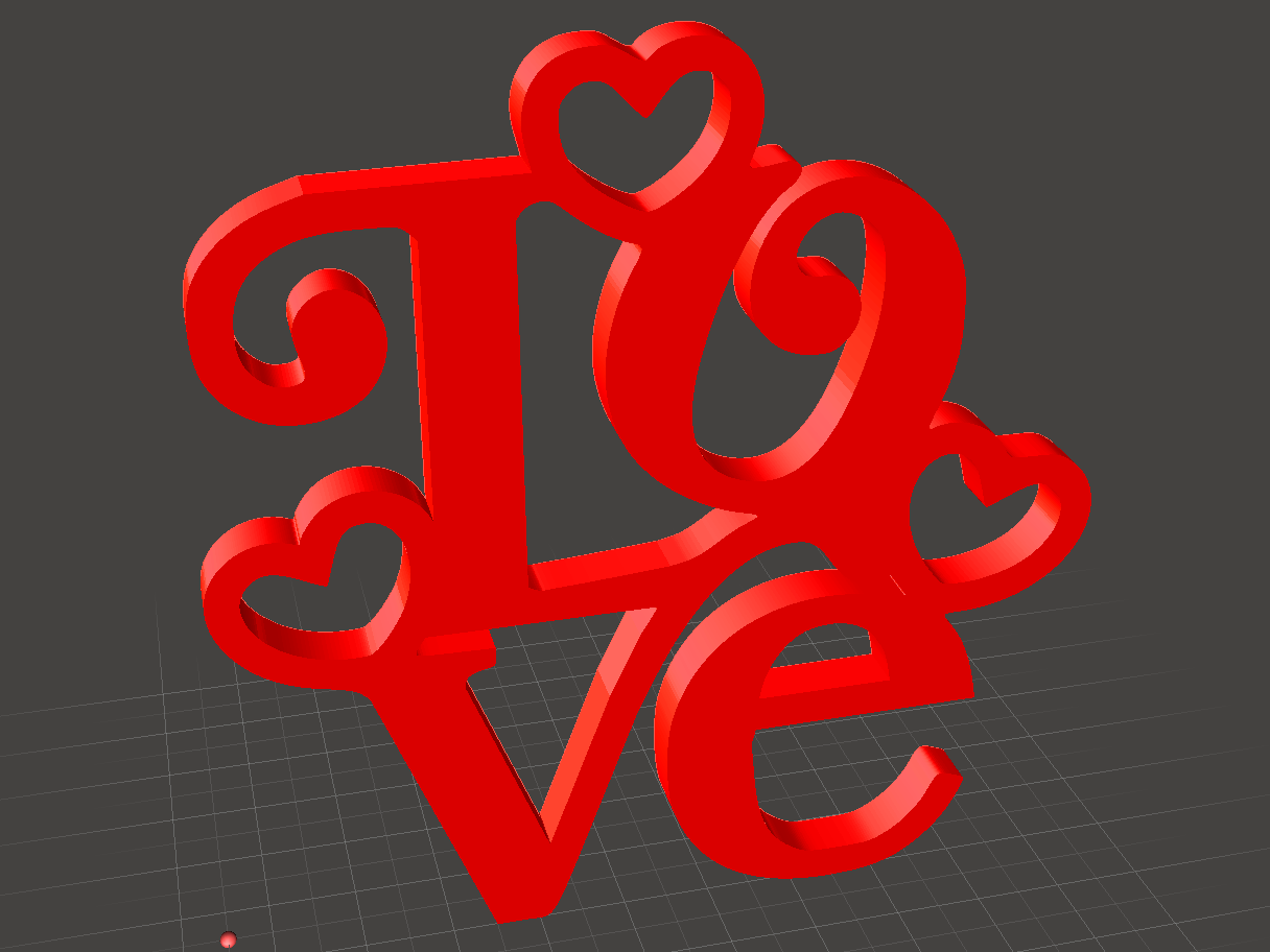 Valentine Gift - Love with hearts