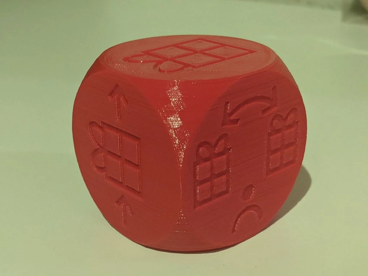 Dirty santa dice / Schrottwichtelwürfel