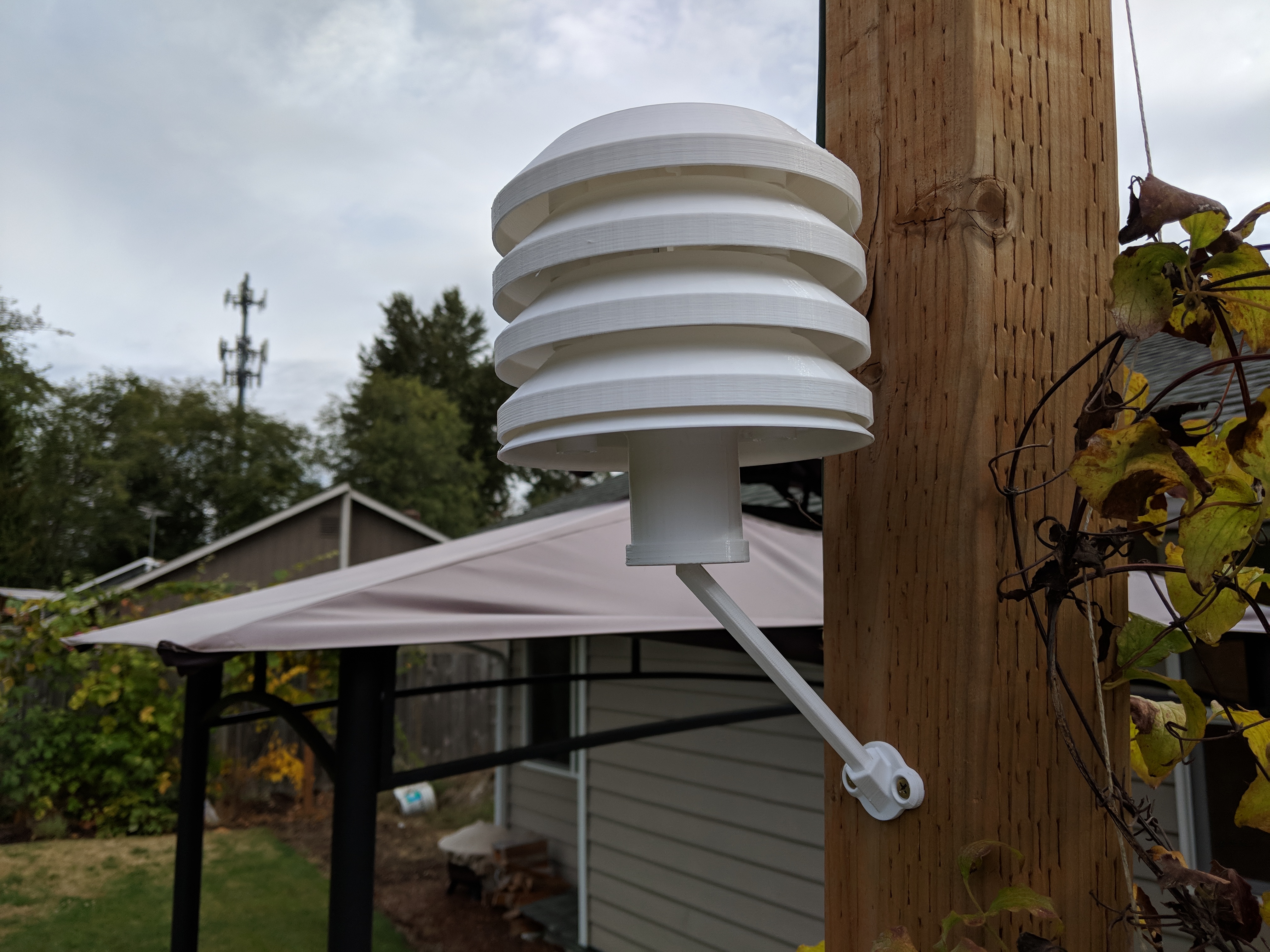 Stephenson screen wall mount adapter