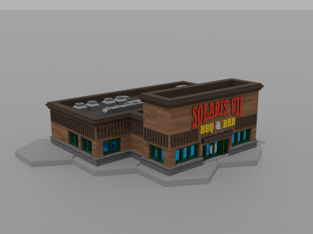6mm Restaurant 10 - Hexed and Hexless