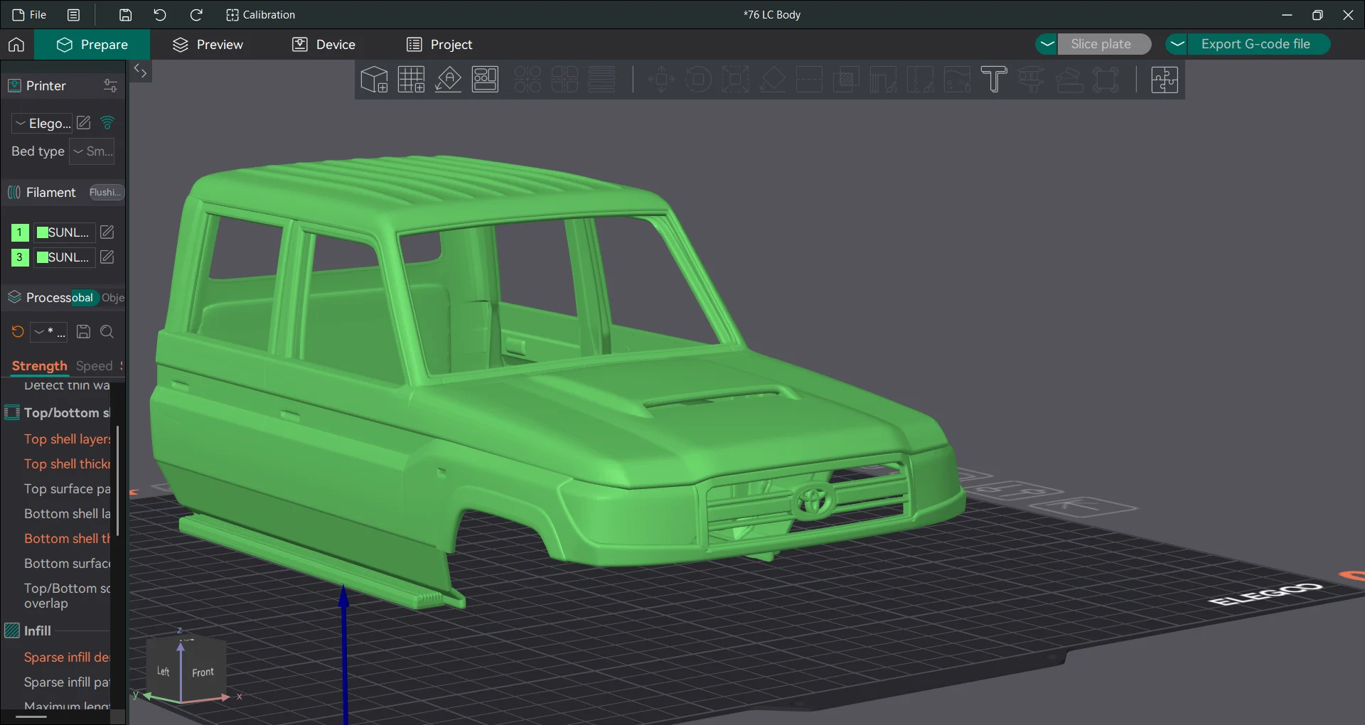 May 24 - Grille Fix UPDATE - Toyota Landcruiser Body
